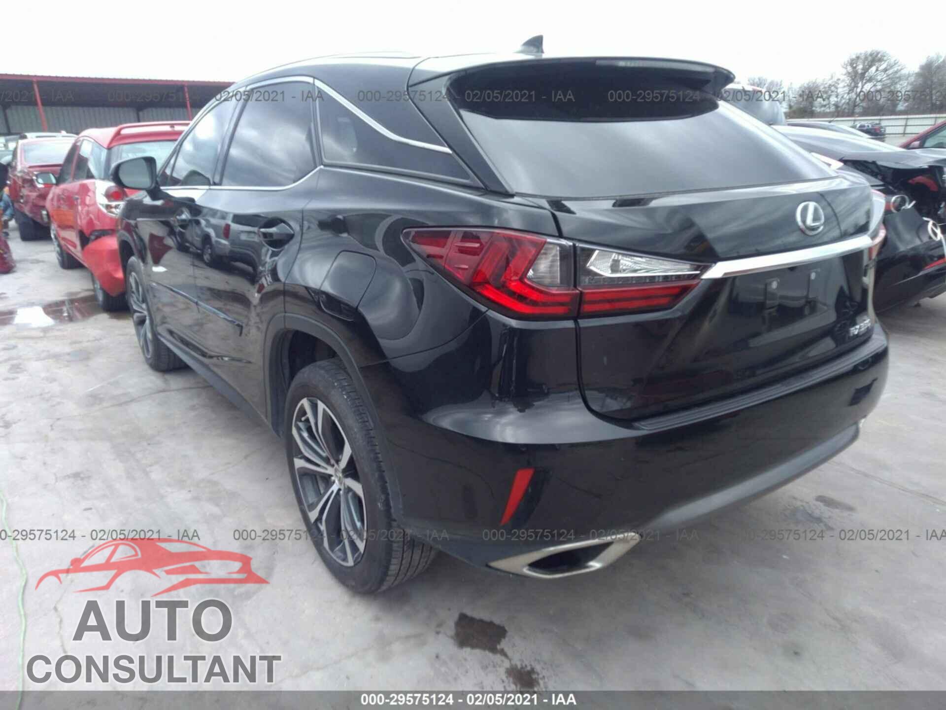 LEXUS RX 2017 - 2T2ZZMCA2HC063106