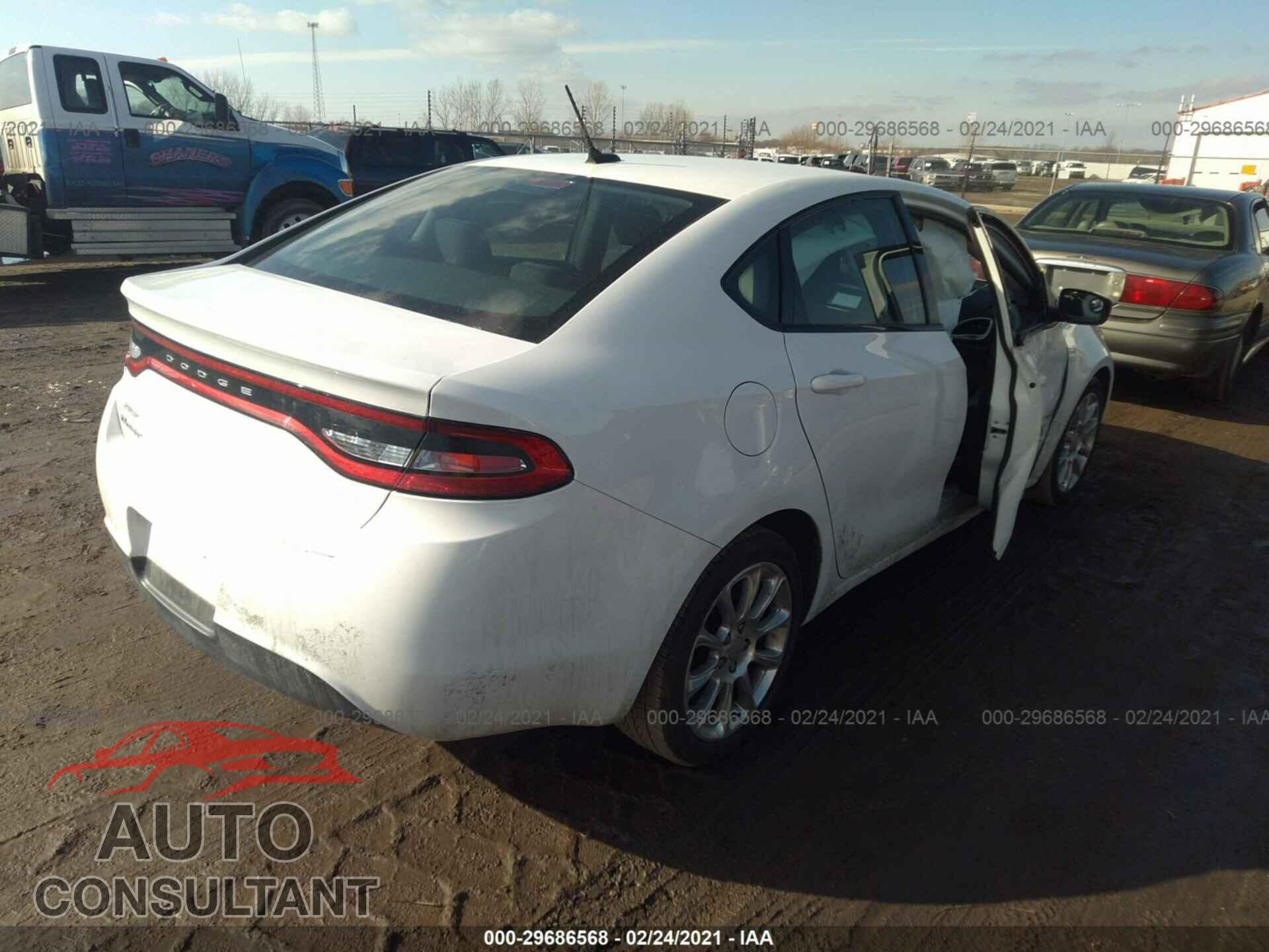 DODGE DART 2016 - 1C3CDFAA9GD607646