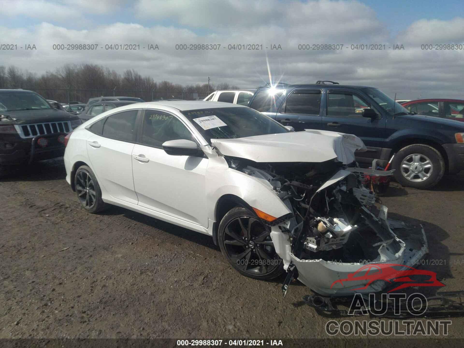 HONDA CIVIC SEDAN 2021 - 2HGFC2F81MH501914