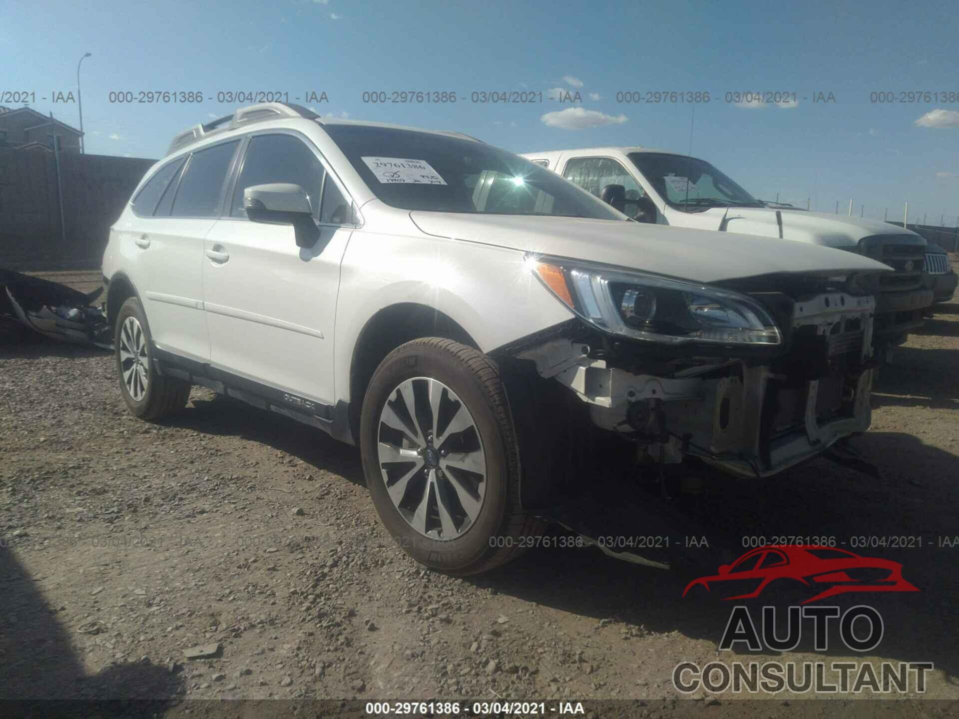 SUBARU OUTBACK 2017 - 4S4BSENC8H3281019