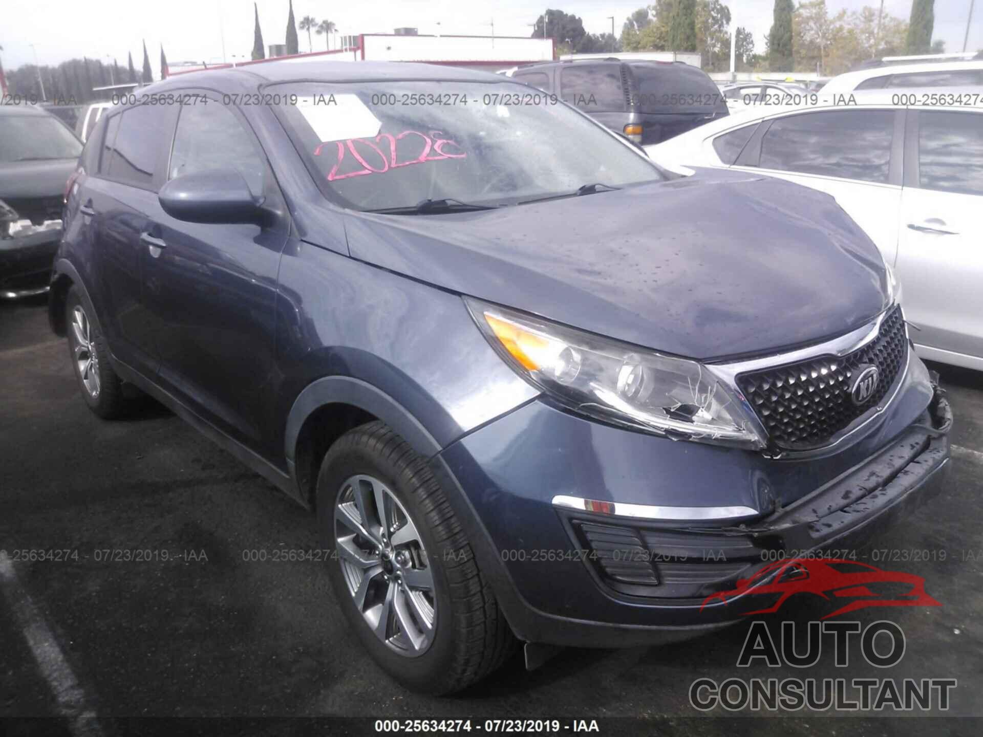 KIA SPORTAGE 2014 - KNDPB3AC8E7561239