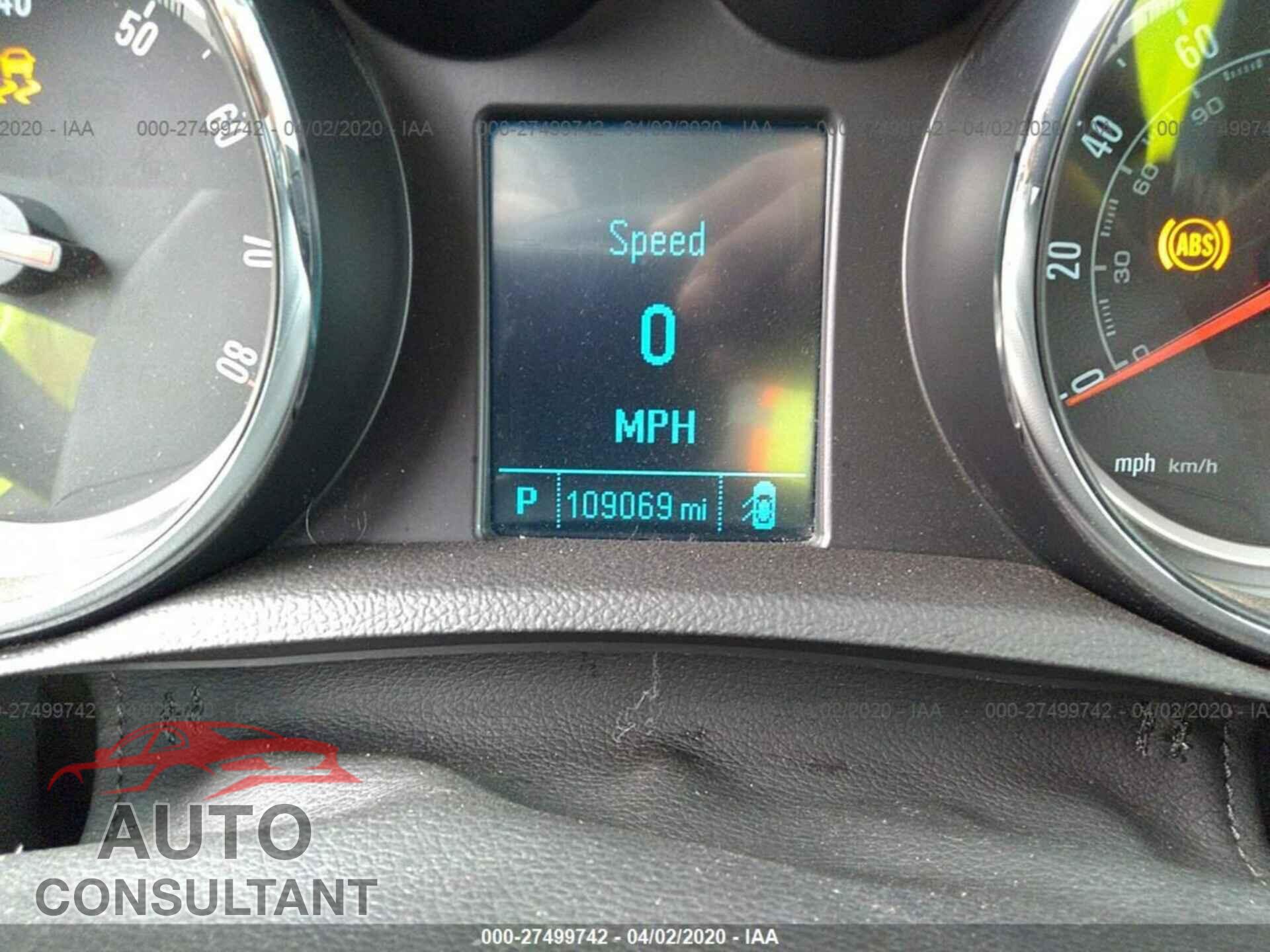 BUICK ENCORE 2016 - KL4CJASB8GB608548