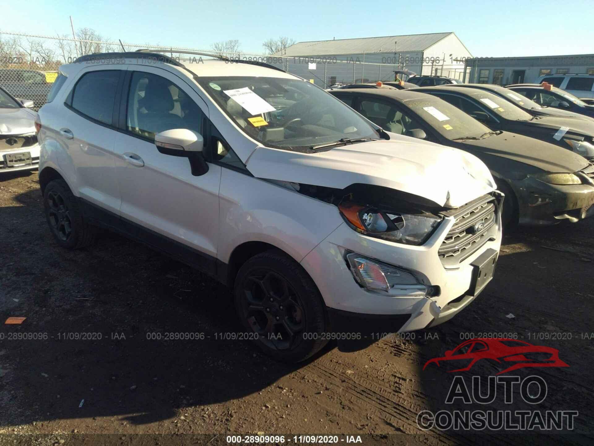 FORD ECOSPORT 2018 - MAJ6P1CL9JC165018