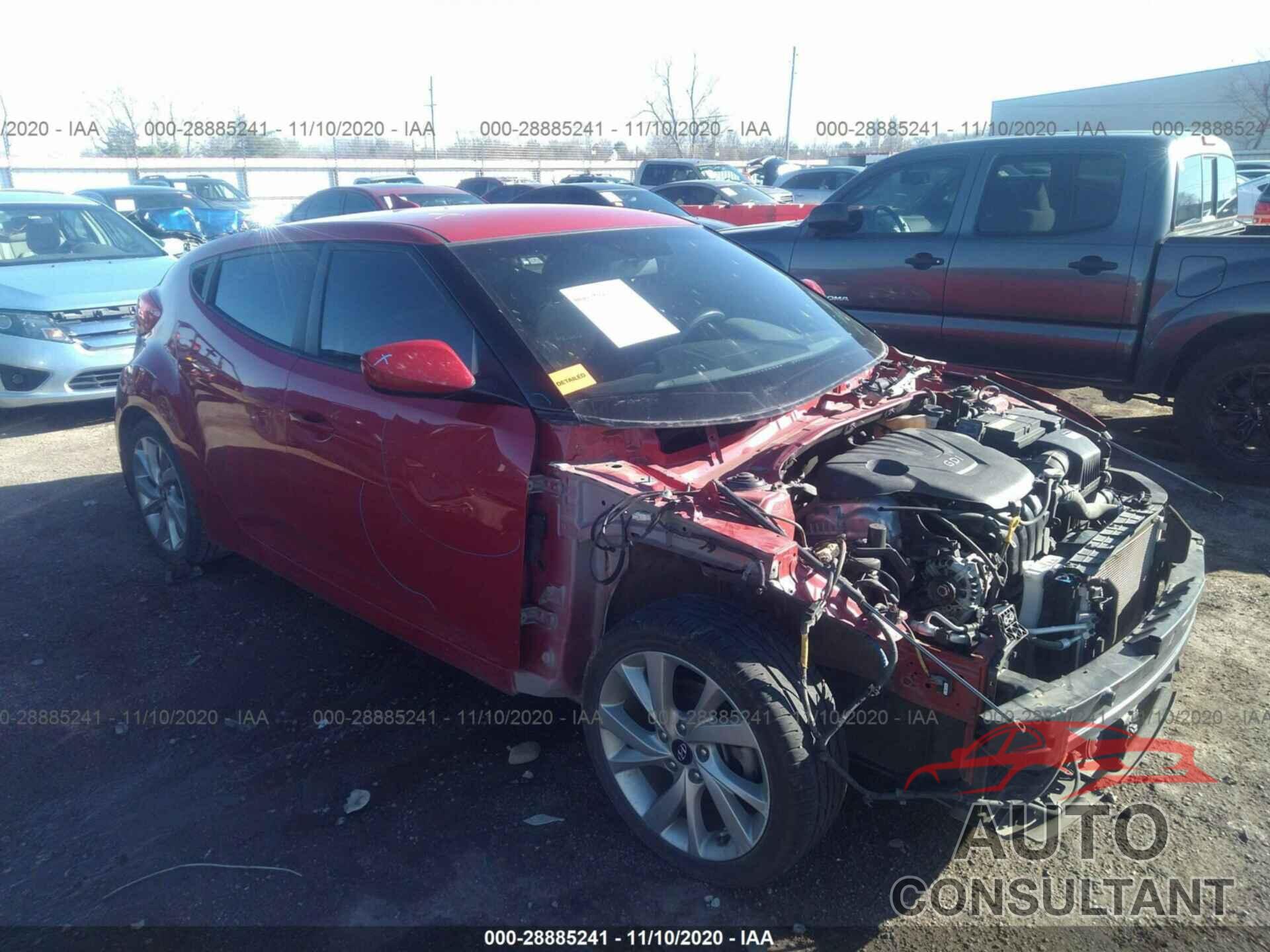 HYUNDAI VELOSTER 2016 - KMHTC6AD2GU295223