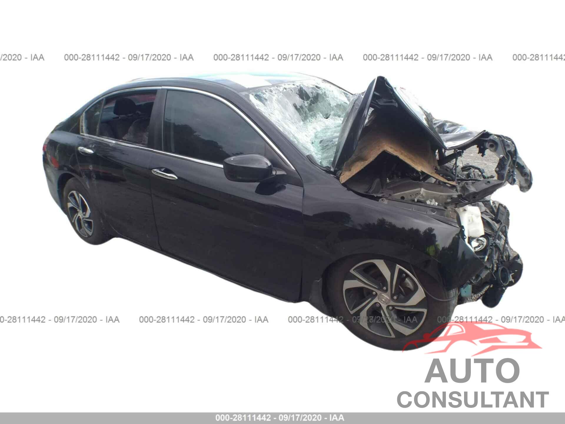 HONDA ACCORD SEDAN 2017 - 1HGCR2F31HA021754