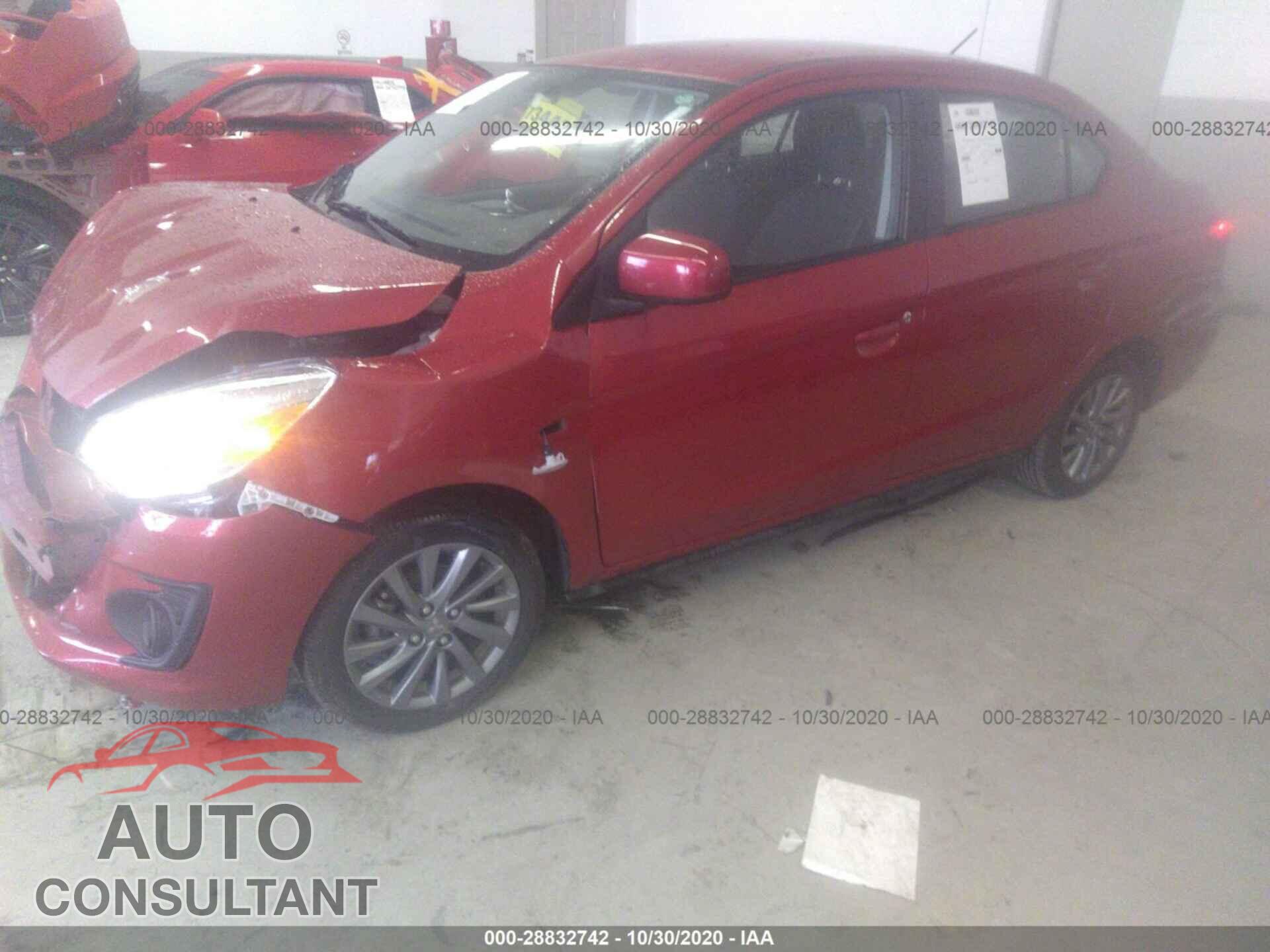 MITSUBISHI MIRAGE G4 2019 - ML32F3FJ5KHF04434