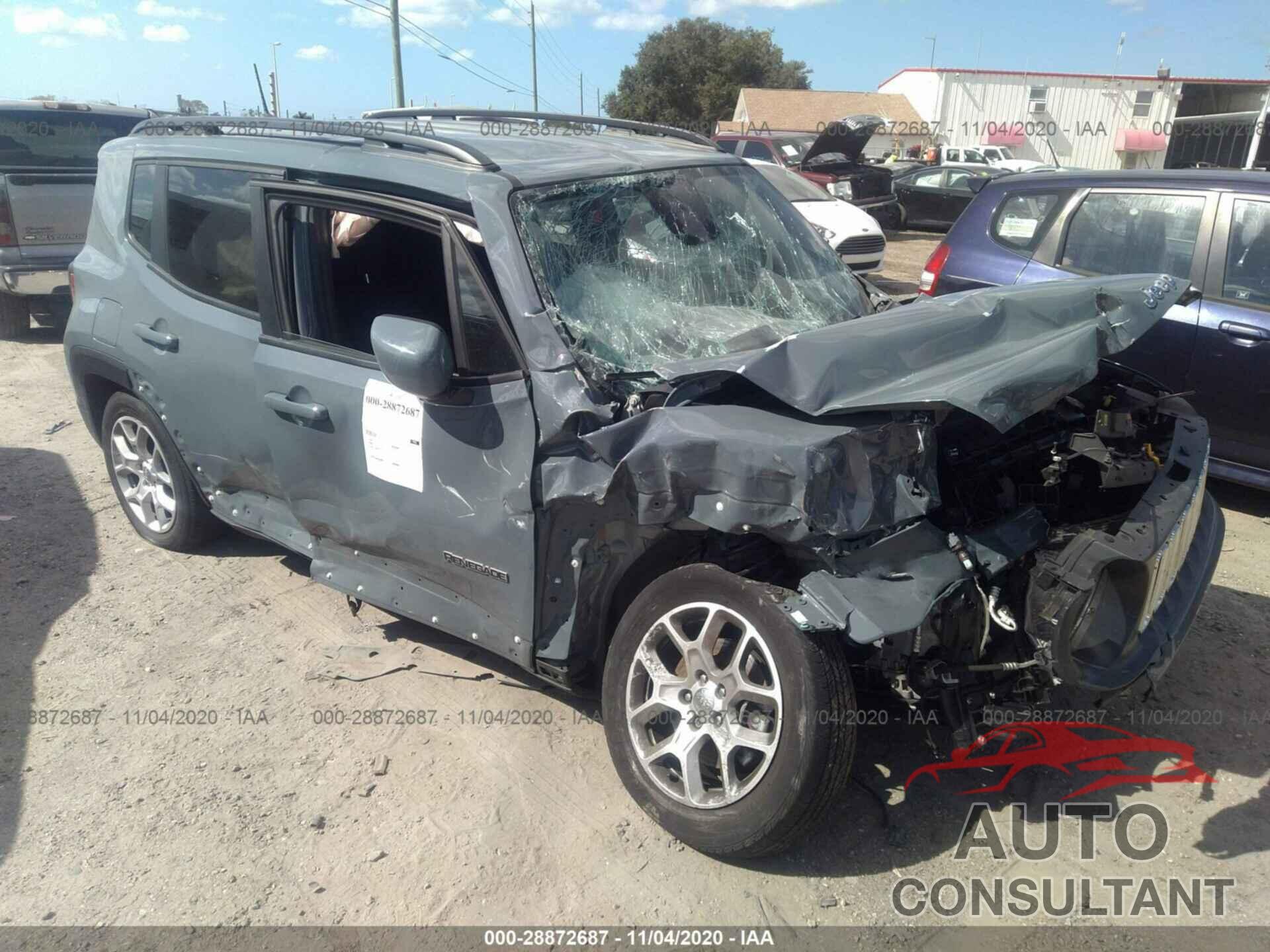 JEEP RENEGADE 2018 - ZACCJABB8JPJ43527