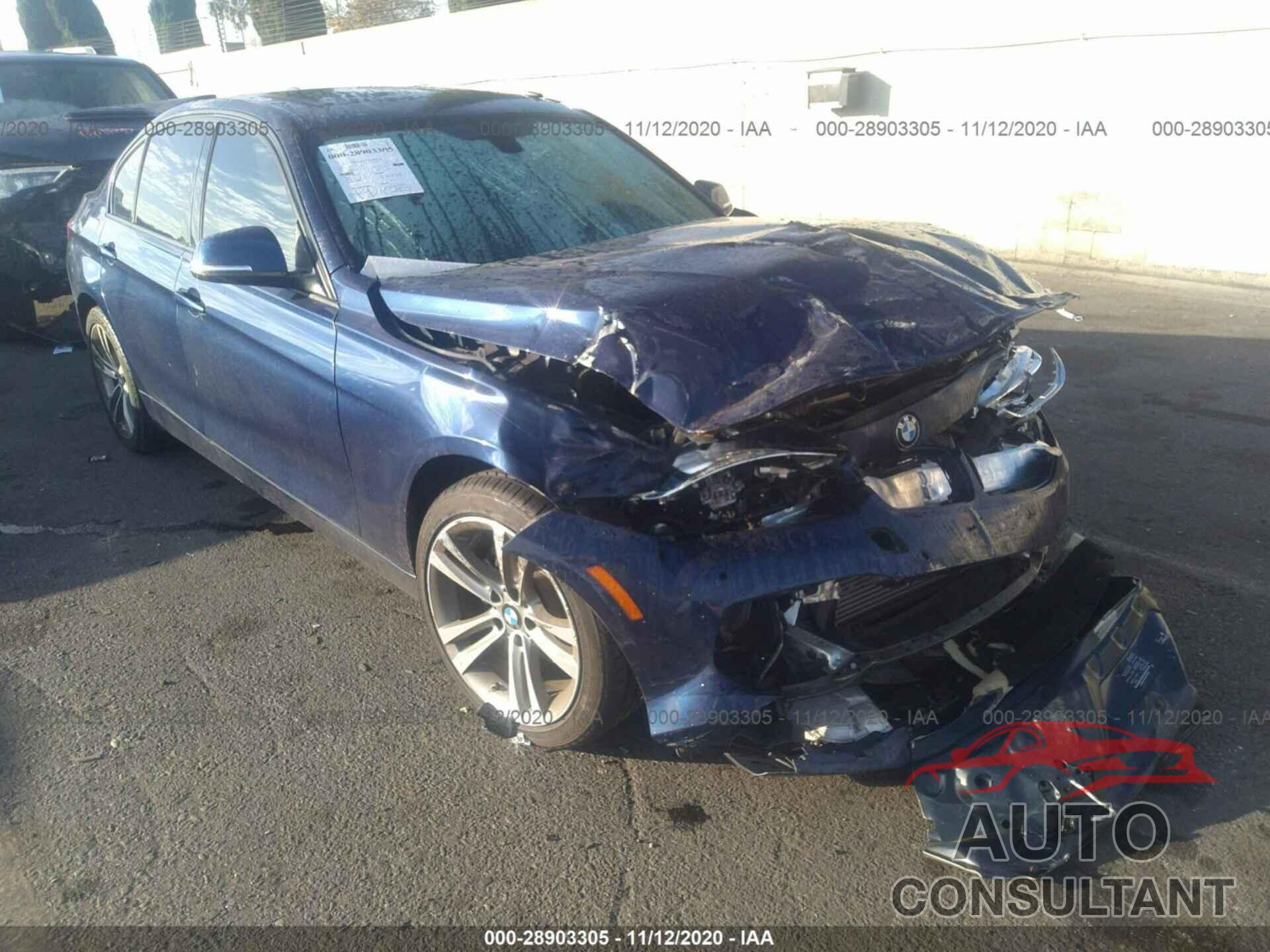 BMW 3 SERIES 2016 - WBA8E9C51GK644795