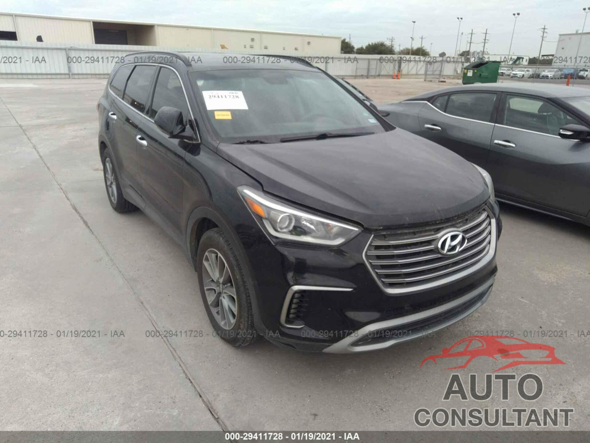 HYUNDAI SANTA FE 2017 - KM8SM4HF8HU213095