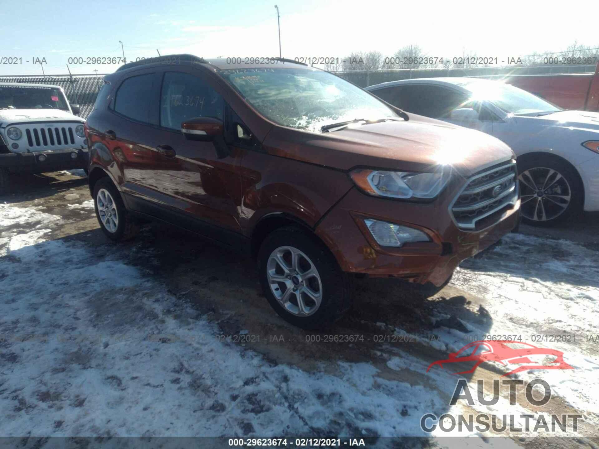 FORD ECOSPORT 2018 - MAJ6P1UL2JC211769