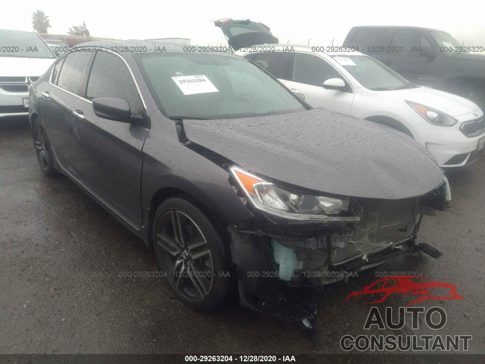 HONDA ACCORD SEDAN 2016 - 1HGCR2F50GA142937