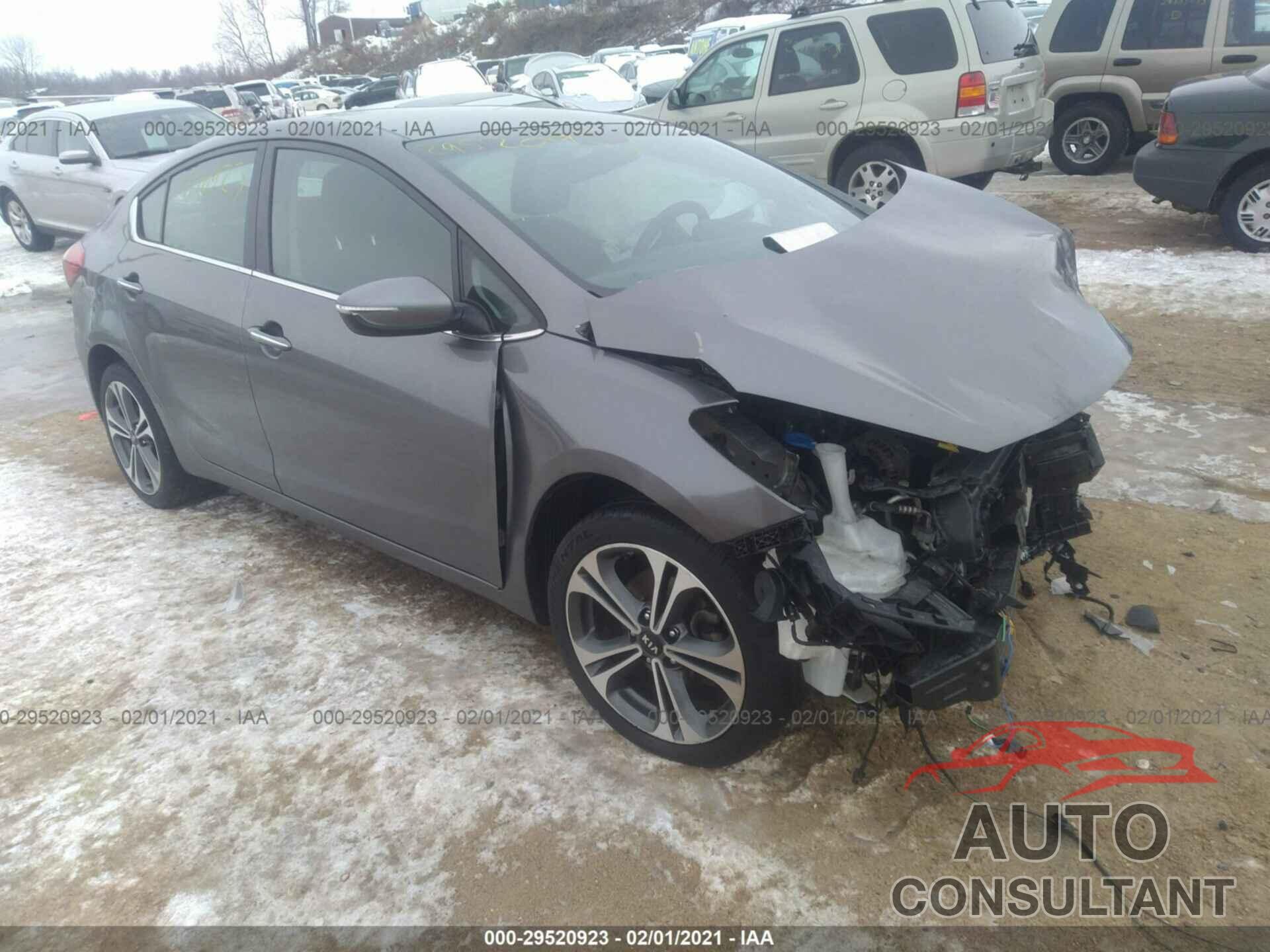 KIA FORTE 2016 - KNAFX4A81G5475281