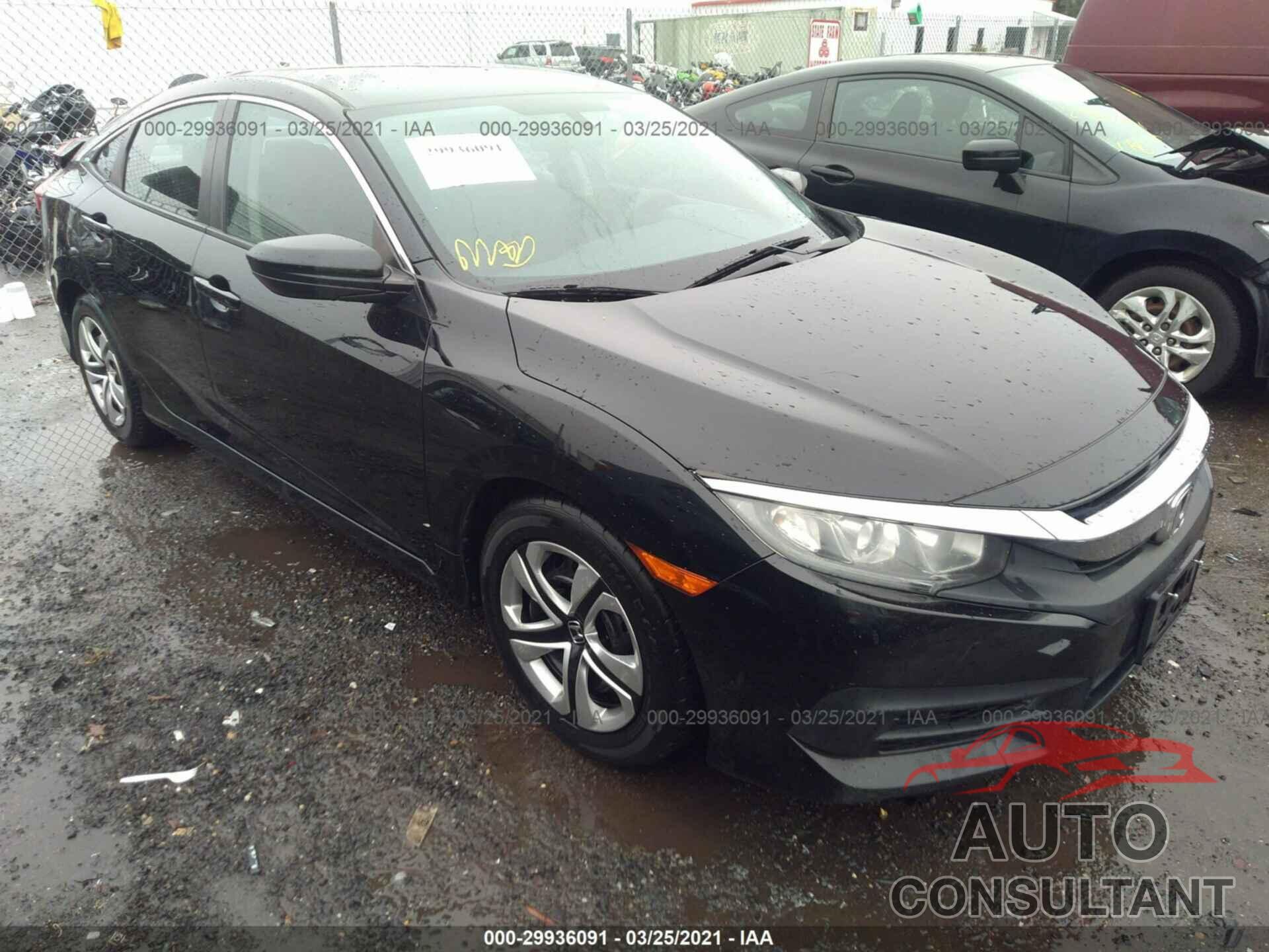 HONDA CIVIC SEDAN 2016 - 19XFC2F5XGE200496