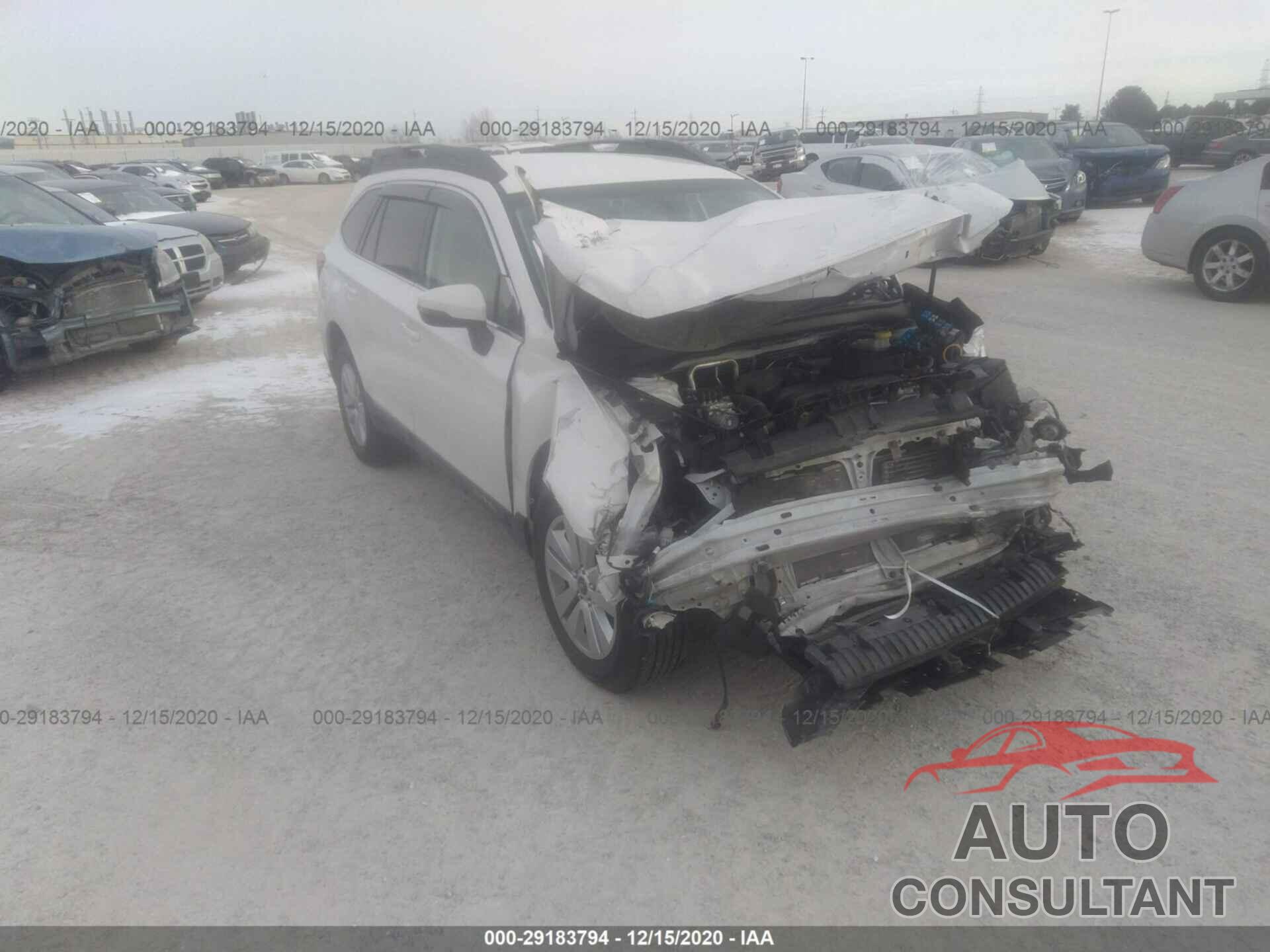 SUBARU OUTBACK 2018 - 4S4BSAFC9J3376878