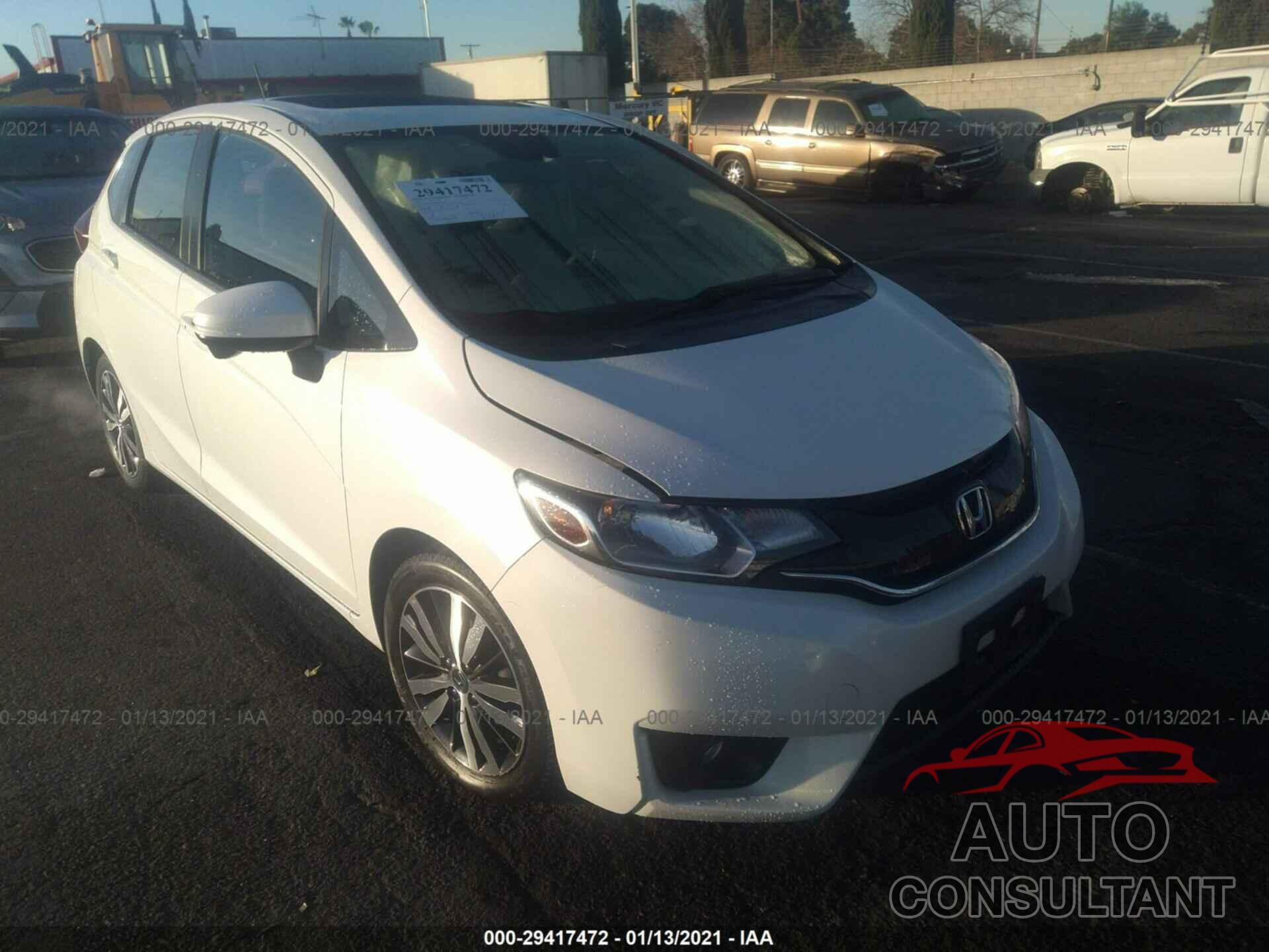 HONDA FIT 2016 - JHMGK5H7XGS003816