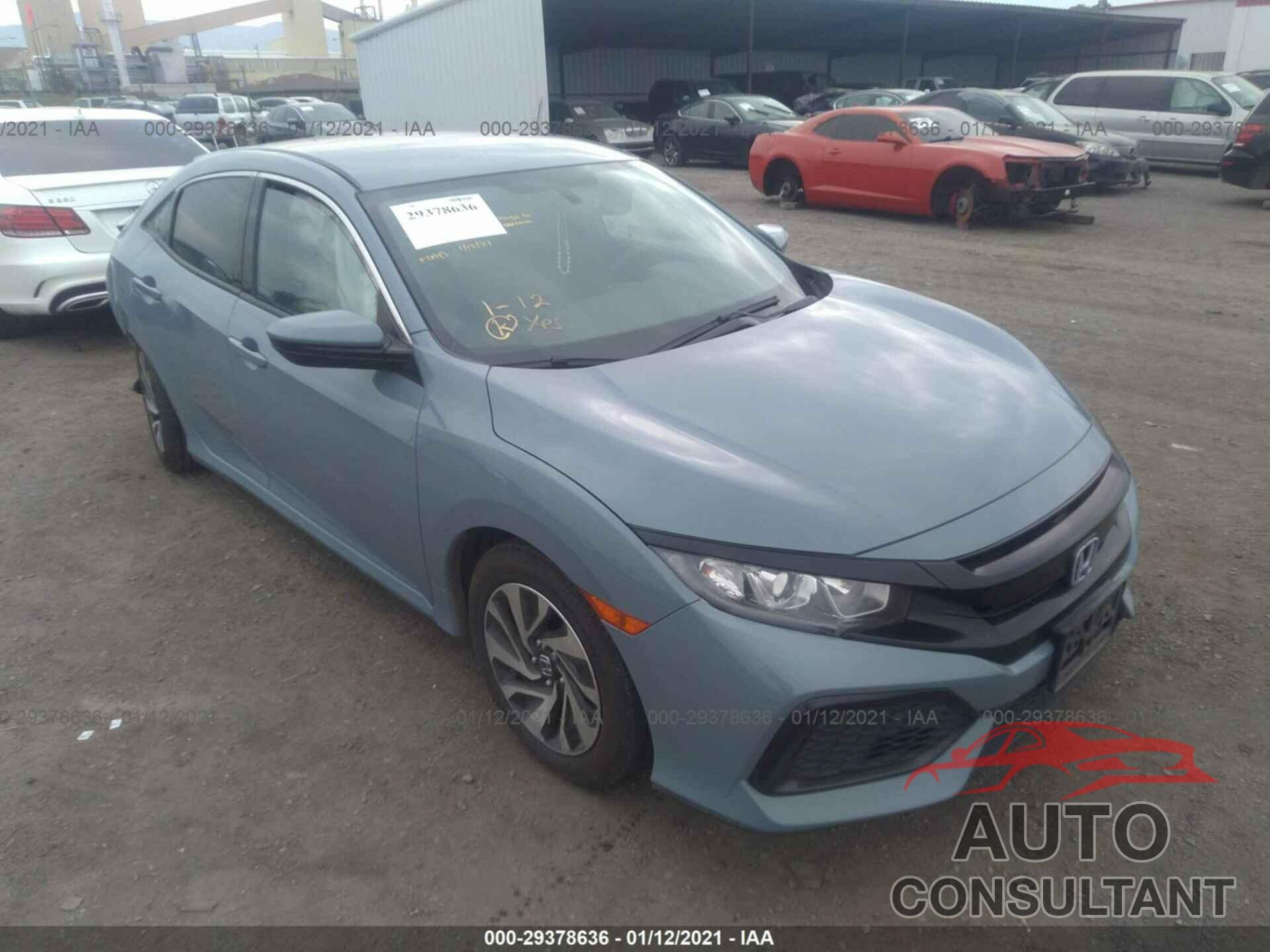 HONDA CIVIC HATCHBACK 2017 - SHHFK7H23HU404666