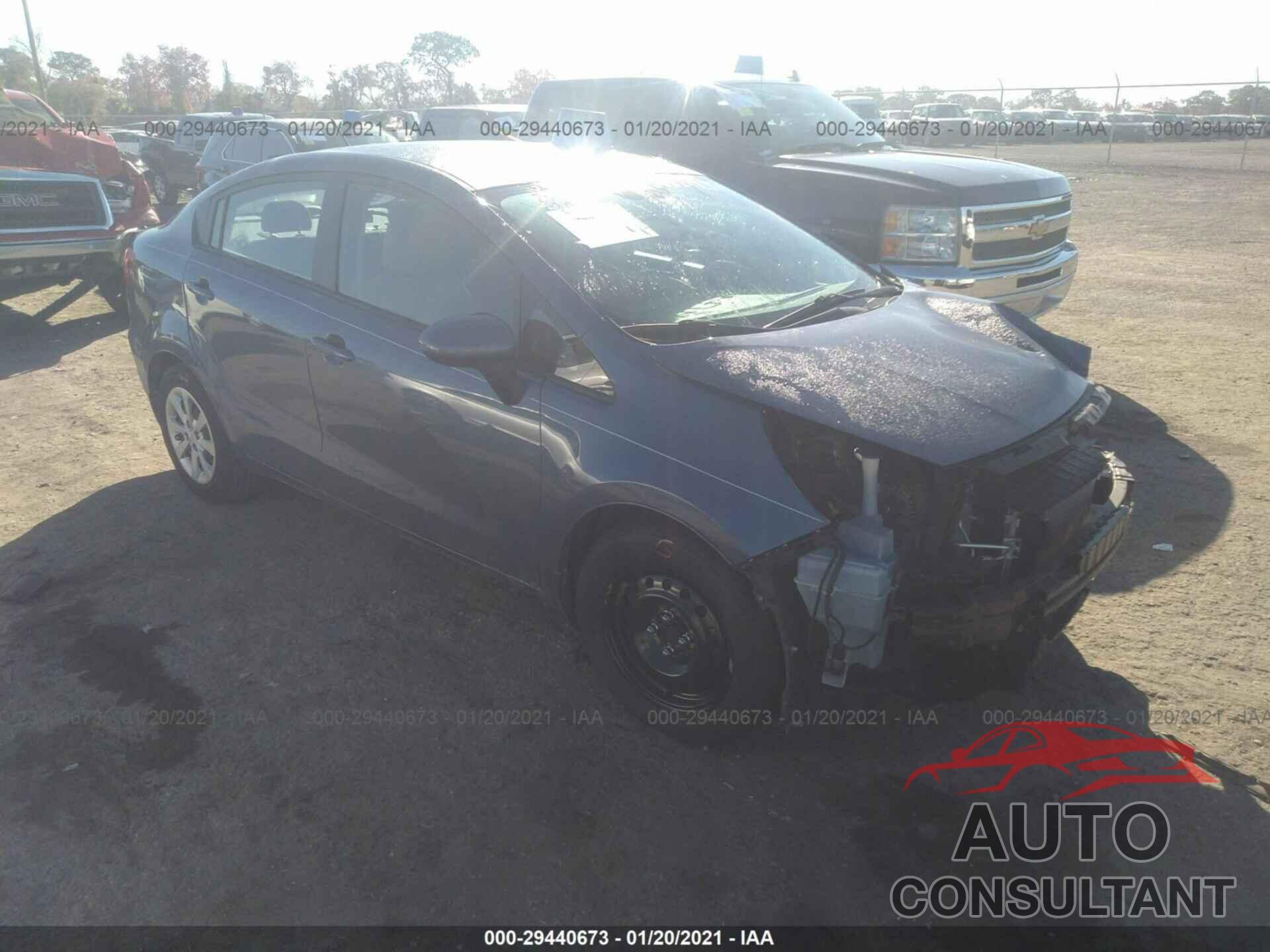 KIA RIO 2016 - KNADM4A32G6658638