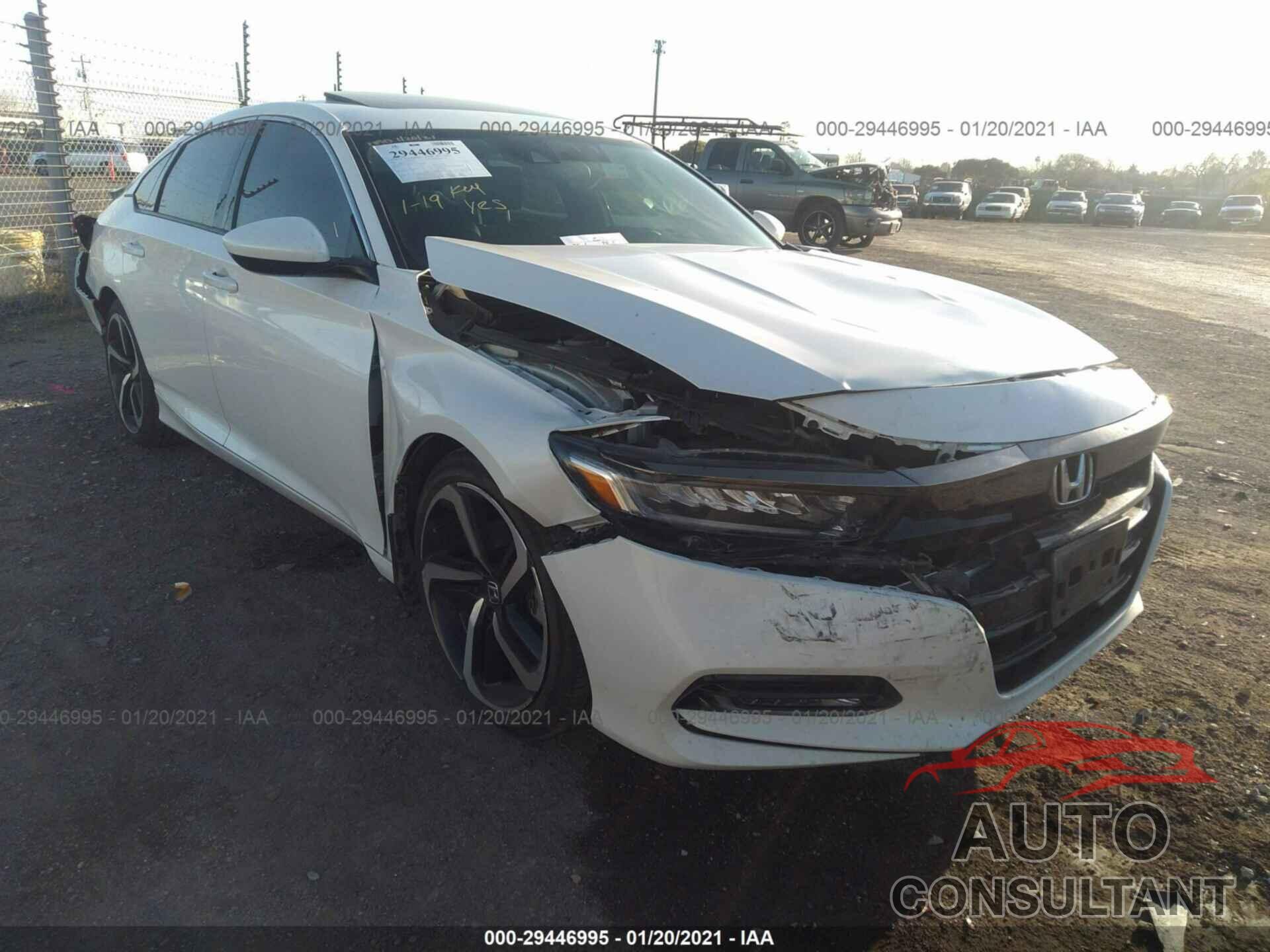 HONDA ACCORD SEDAN 2018 - 1HGCV2F33JA052778