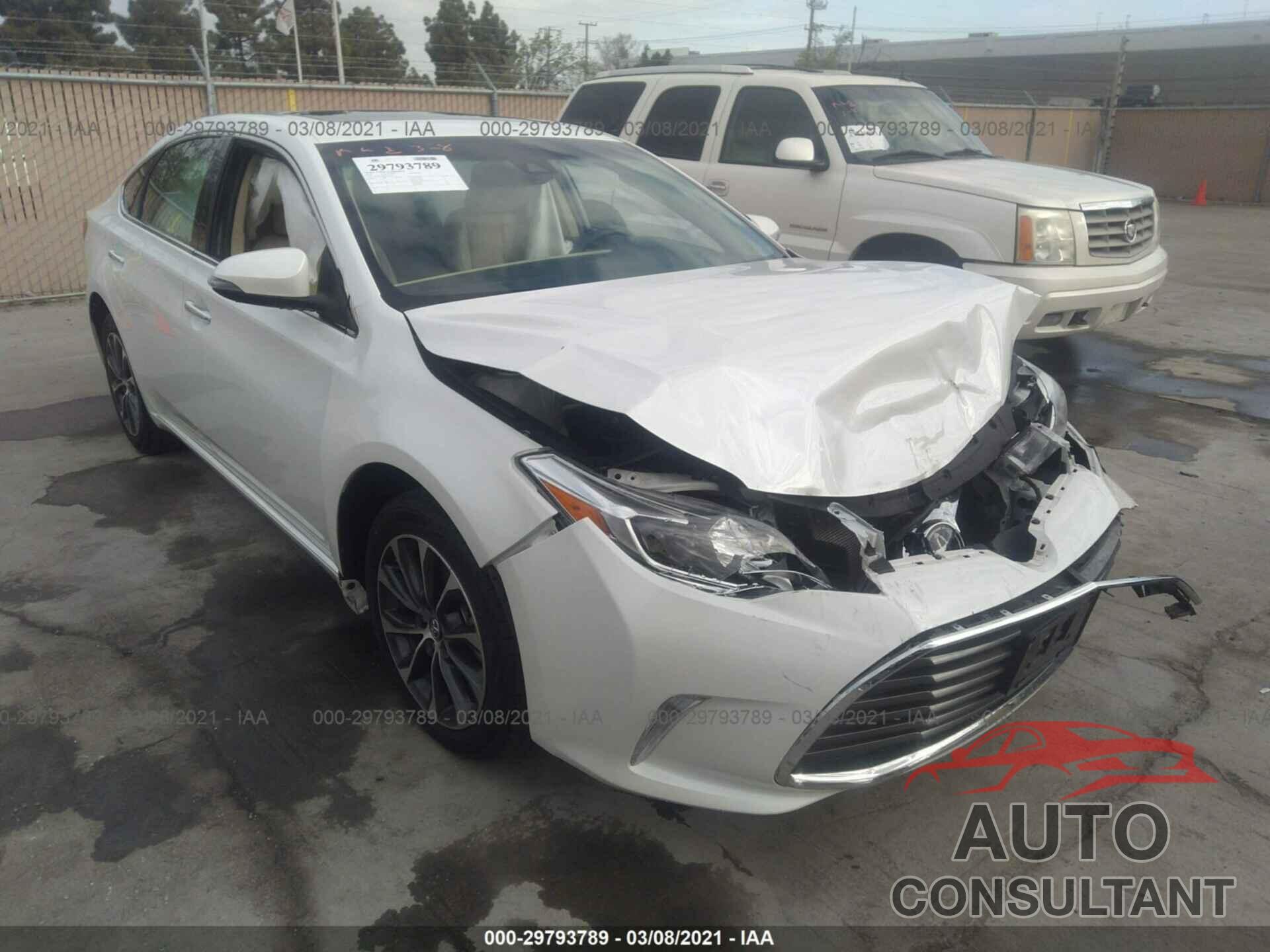 TOYOTA AVALON 2018 - 4T1BK1EB4JU286699