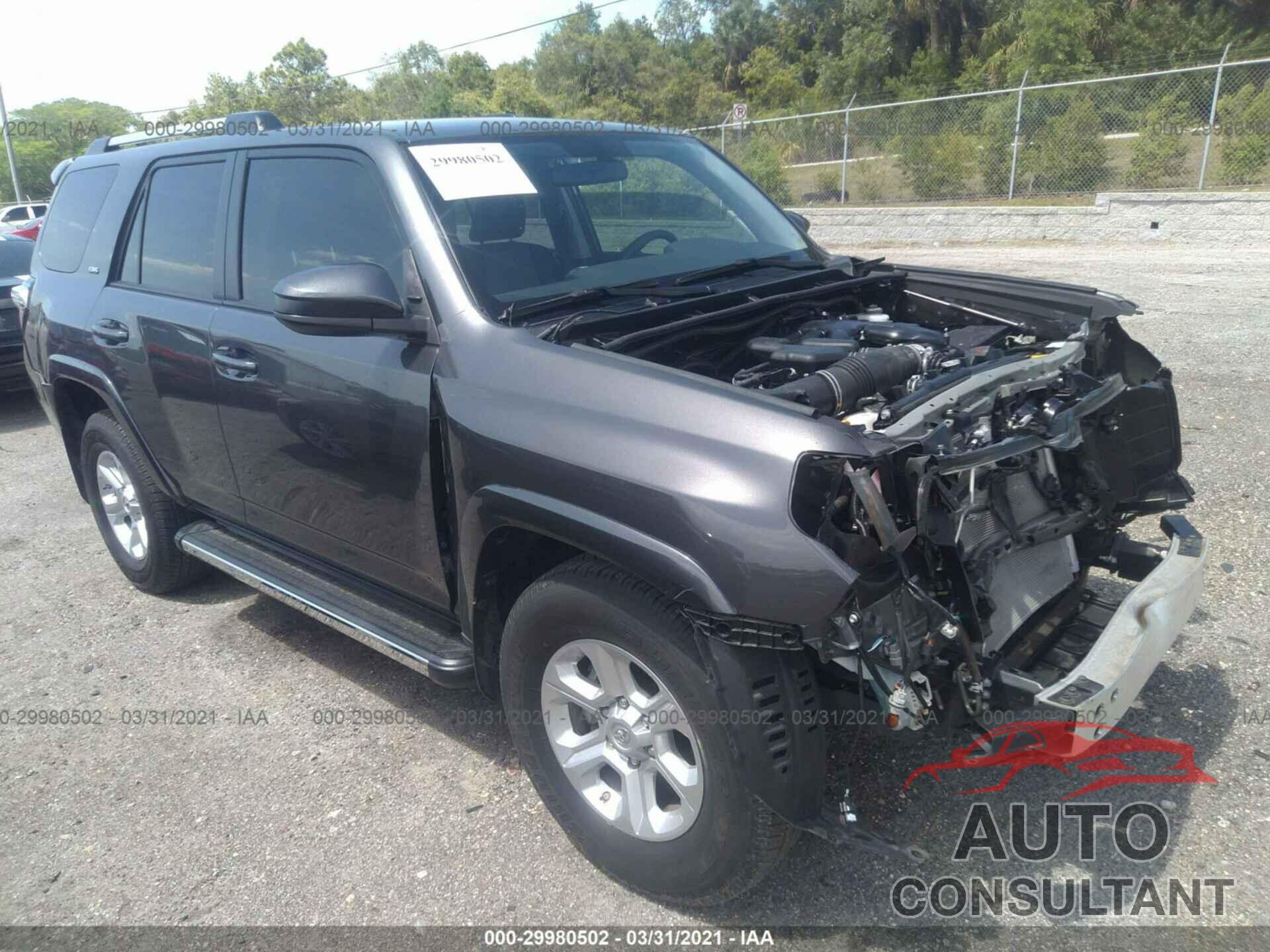 TOYOTA 4RUNNER 2019 - JTEZU5JR8K5197197