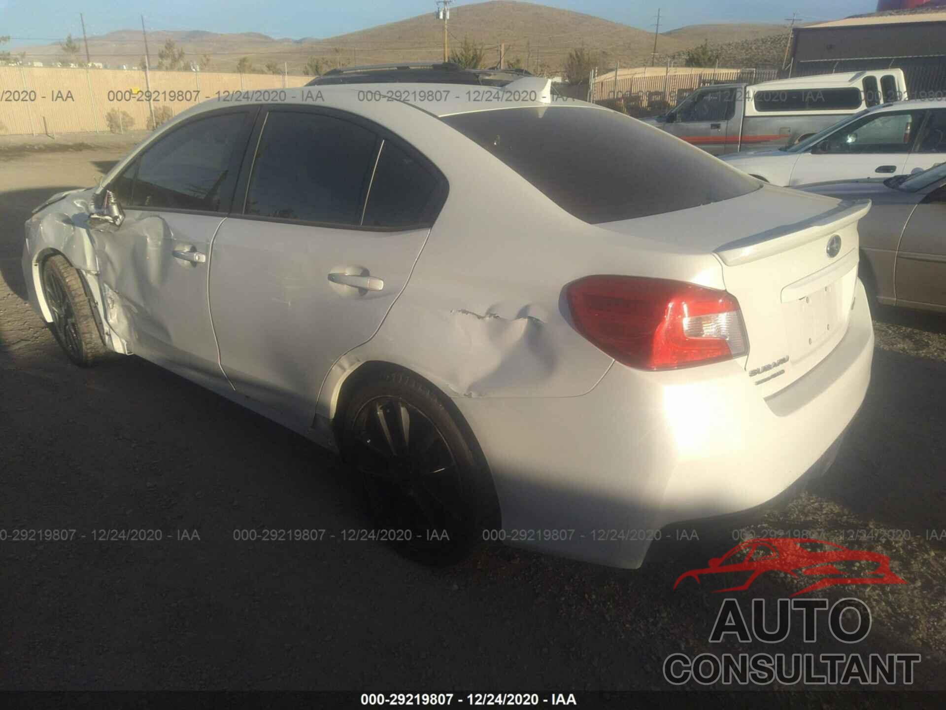 SUBARU WRX 2020 - JF1VA1H66L9808344