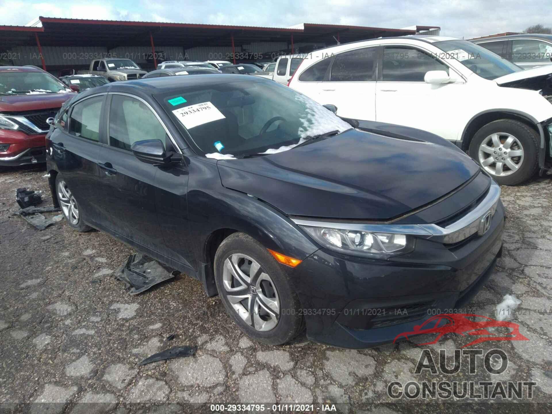 HONDA CIVIC SEDAN 2018 - 2HGFC2F59JH597972