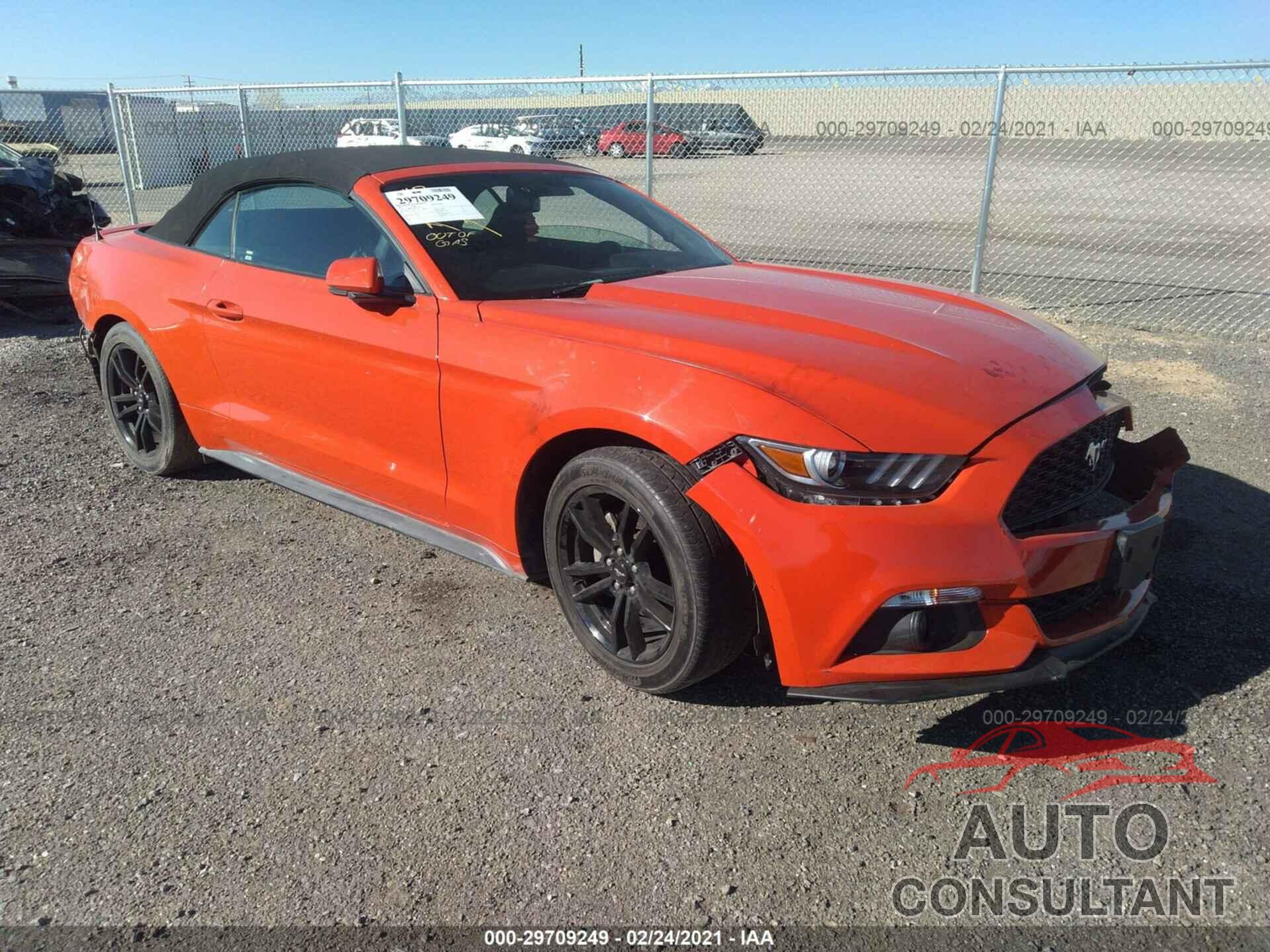 FORD MUSTANG 2017 - 1FATP8UH2H5205069