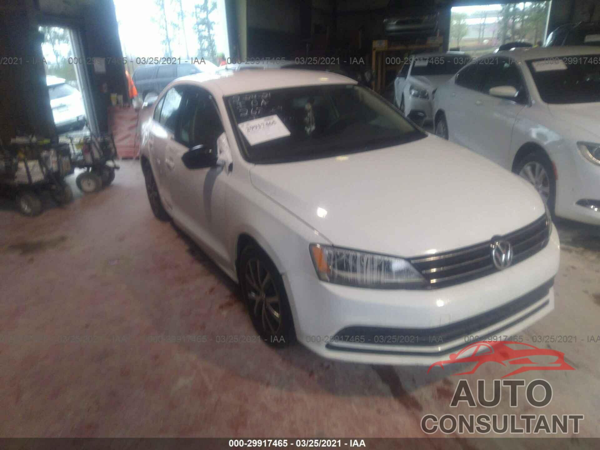 VOLKSWAGEN JETTA SEDAN 2016 - 3VWD67AJ5GM262309