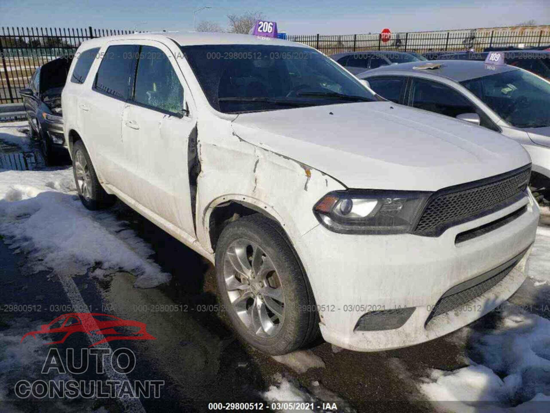 DODGE DURANGO 2020 - 1C4RDJDG2LC286235