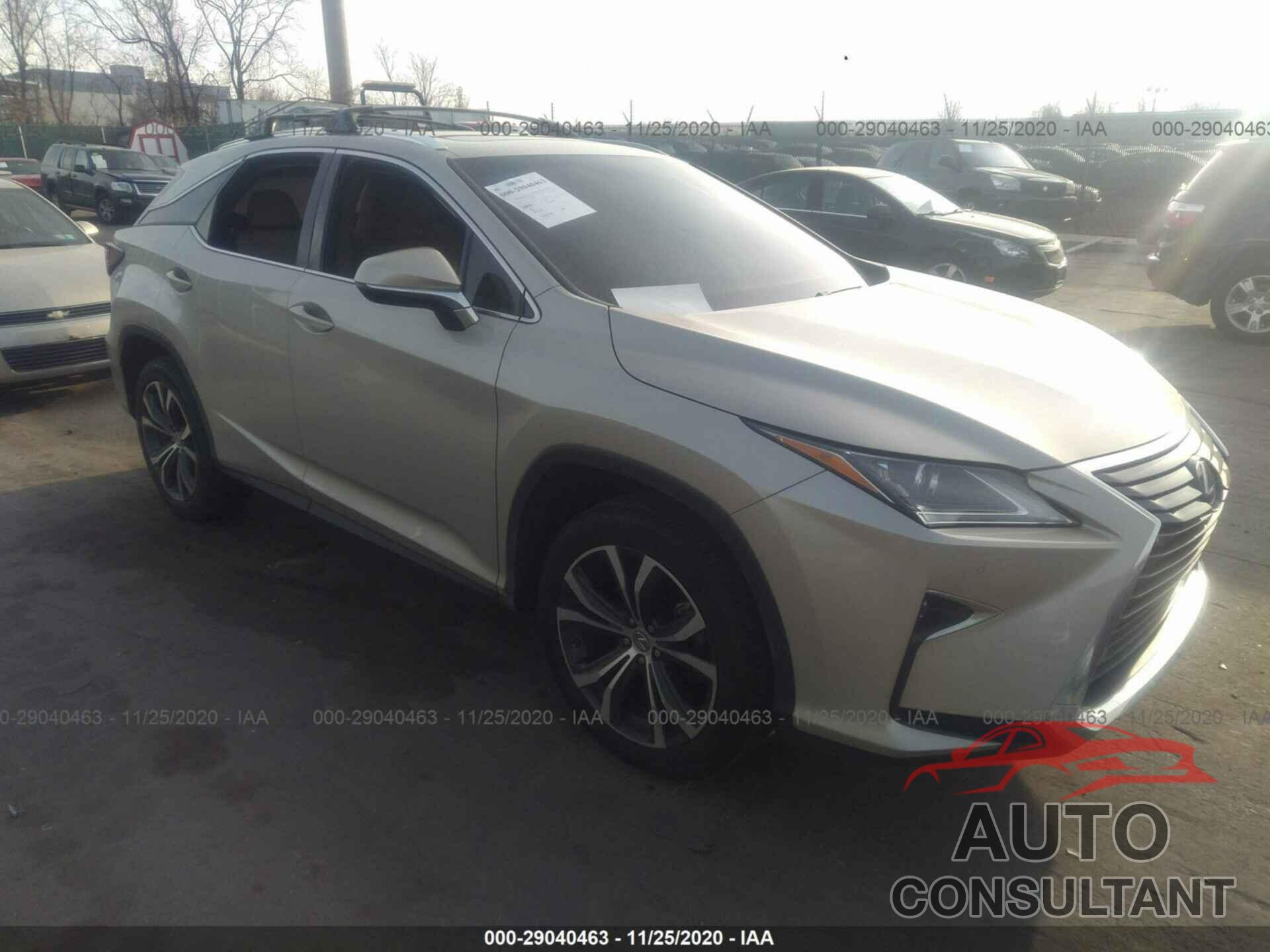 LEXUS RX 350 2016 - 2T2ZZMCA3GC014172