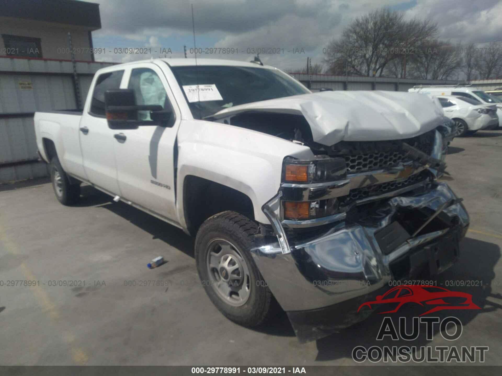 CHEVROLET SILVERADO 2500HD 2019 - 1GC1CREG1KF209530