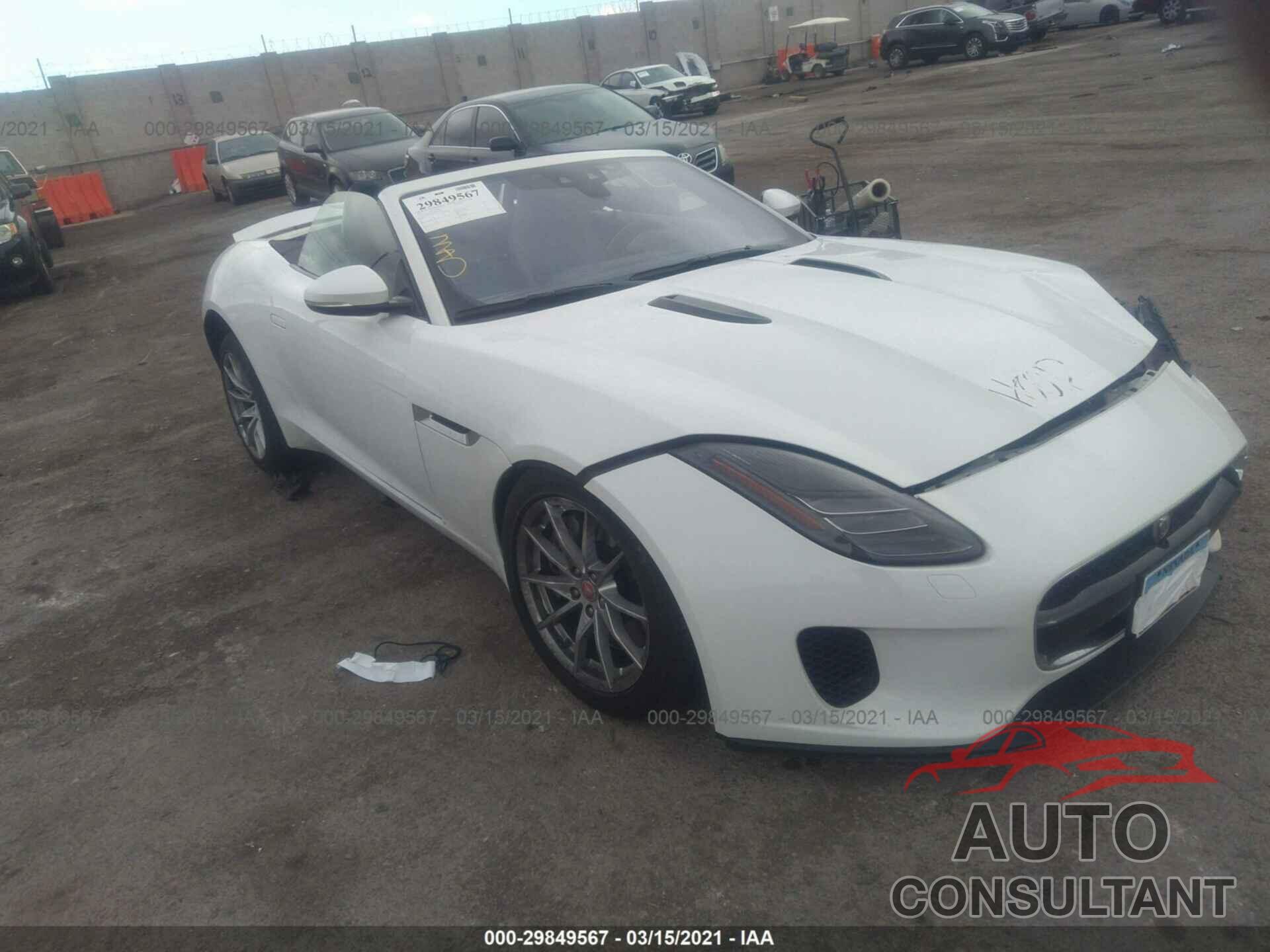 JAGUAR F-TYPE 2019 - SAJDD5GX1KCK61873