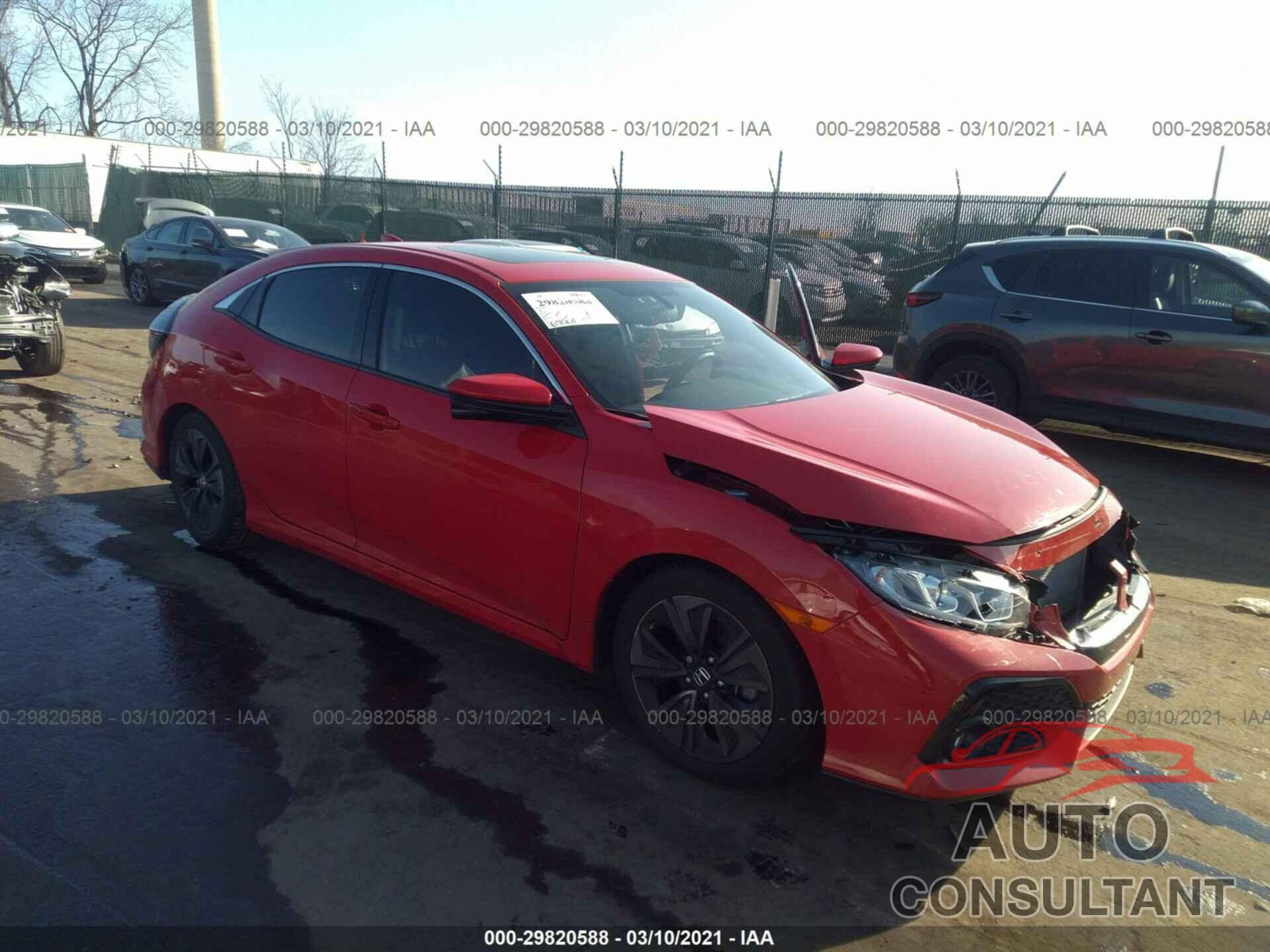 HONDA CIVIC HATCHBACK 2017 - SHHFK7H7XHU402019