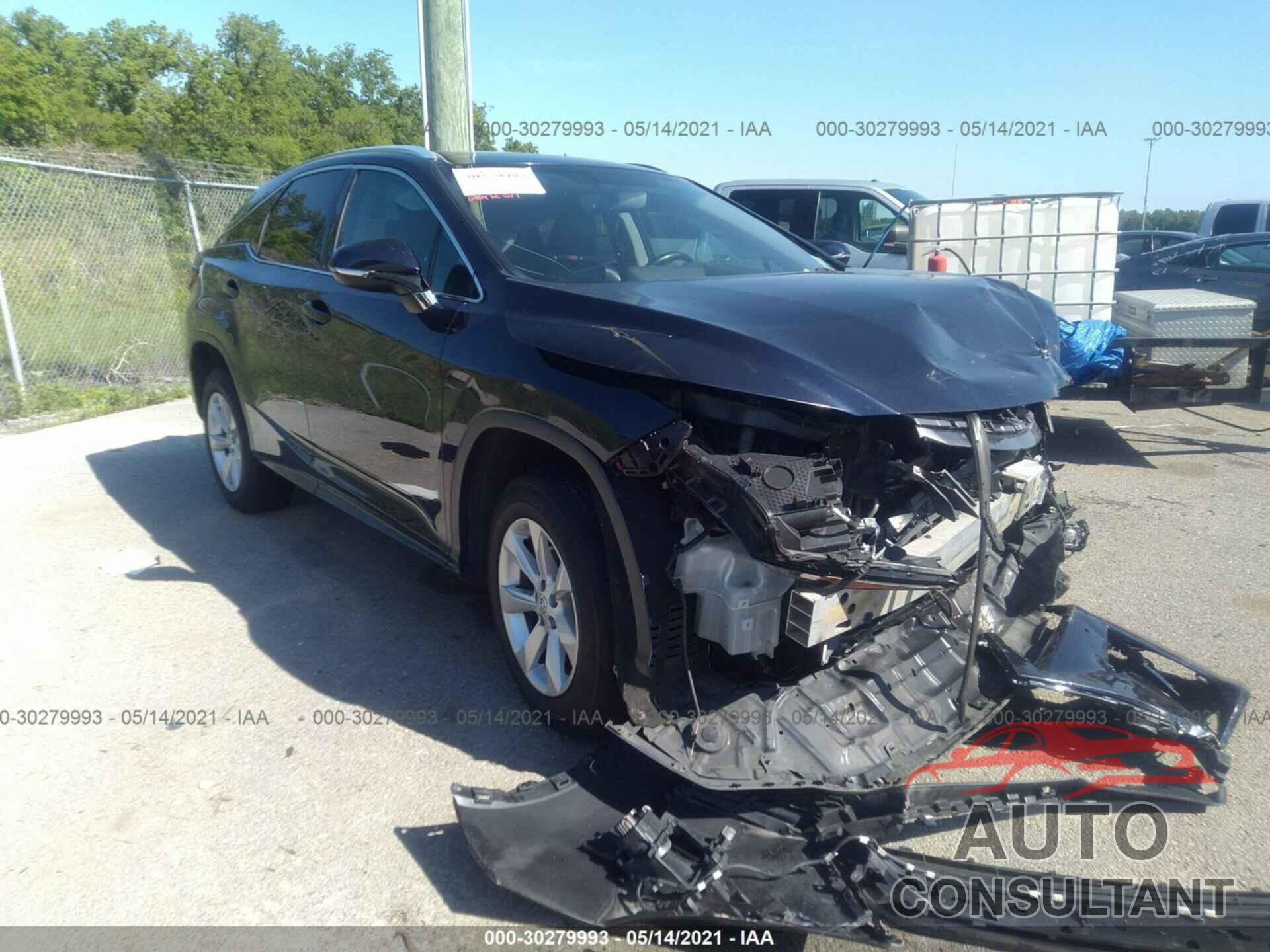 LEXUS RX 350 2016 - 2T2ZZMCA8GC027645