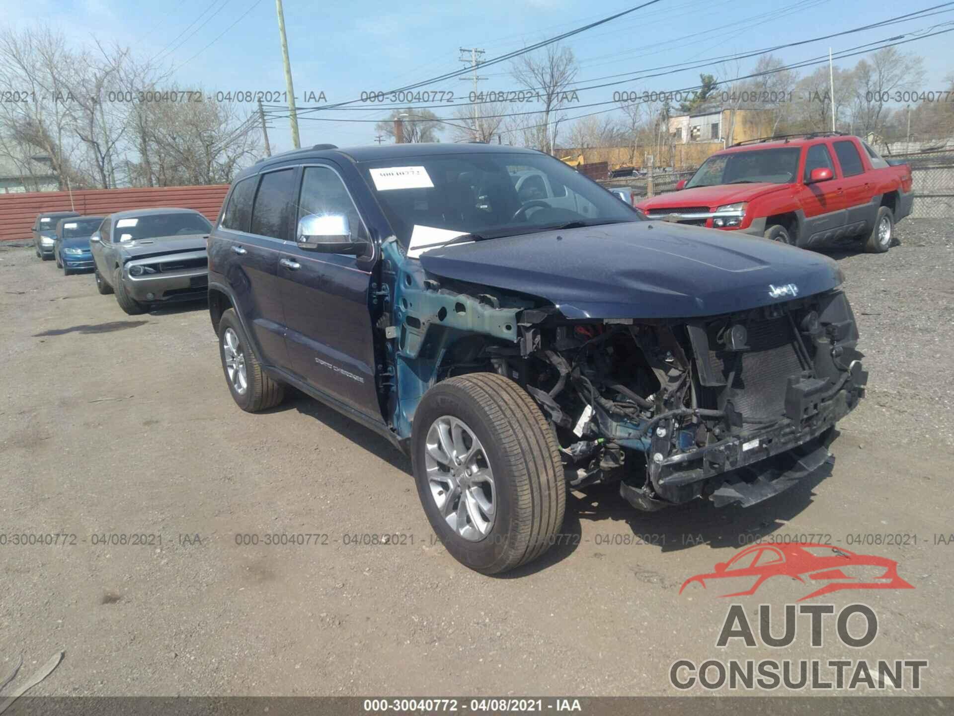 JEEP GRAND CHEROKEE 2016 - 1C4RJFBGXGC367790