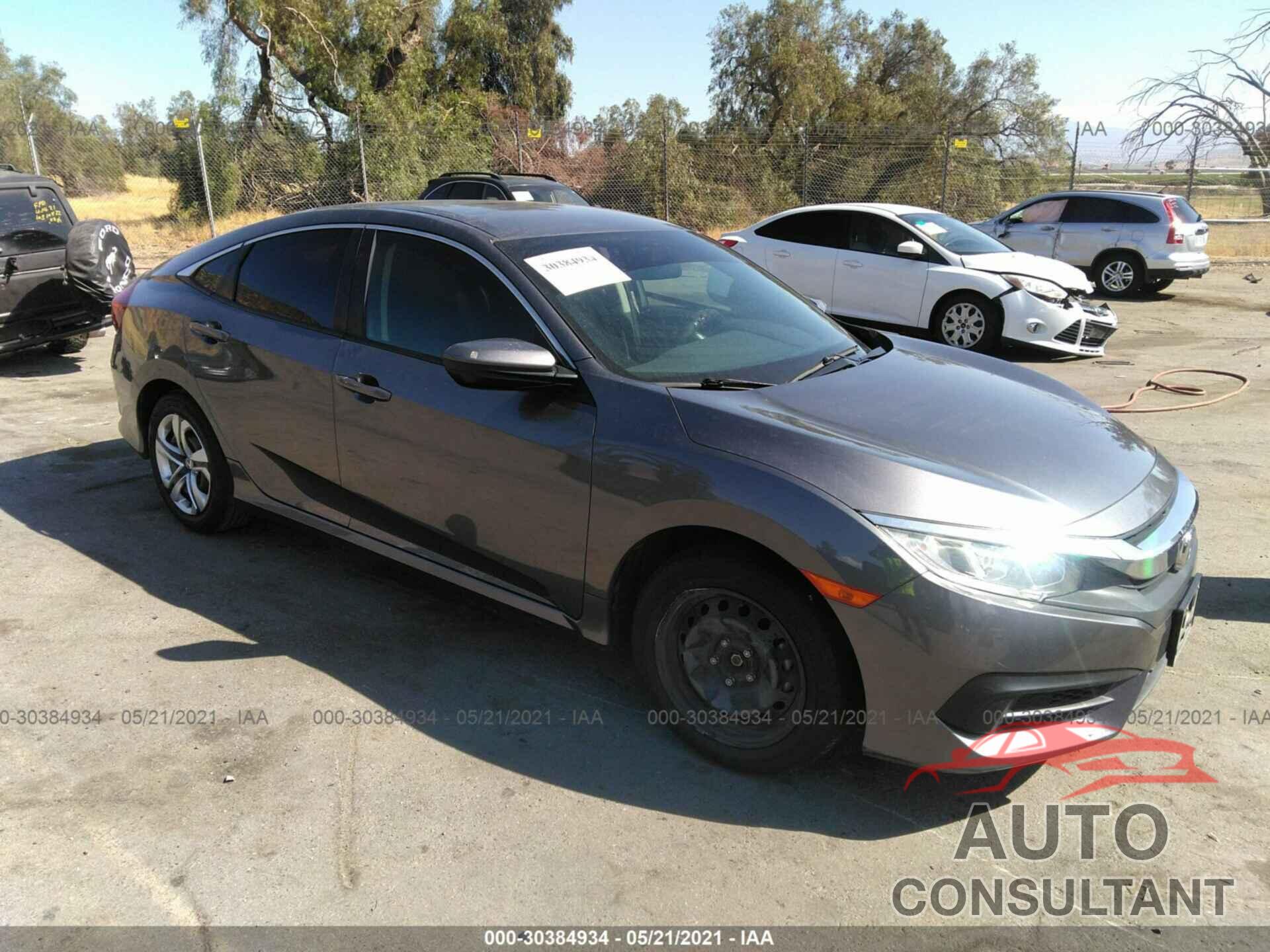 HONDA CIVIC SEDAN 2018 - 19XFC2E51JE002382