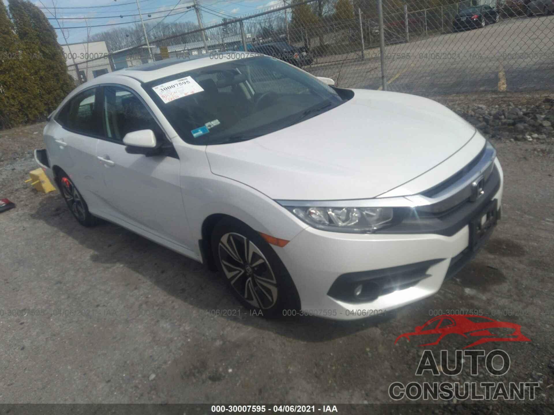 HONDA CIVIC SEDAN 2016 - 19XFC1F33GE205757