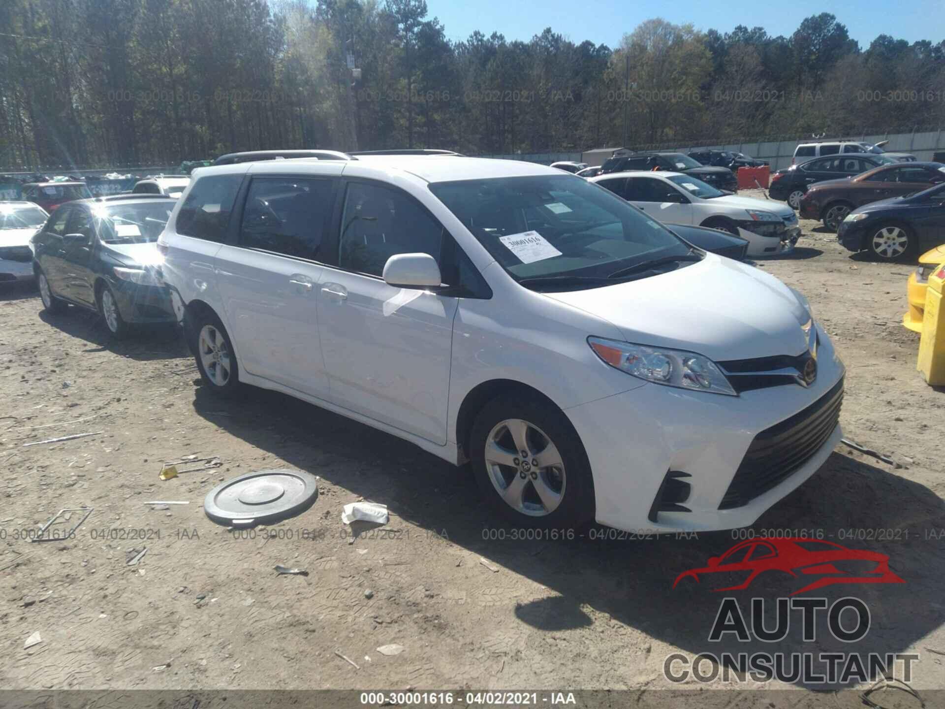 TOYOTA SIENNA 2019 - 5TDKZ3DC9KS991672