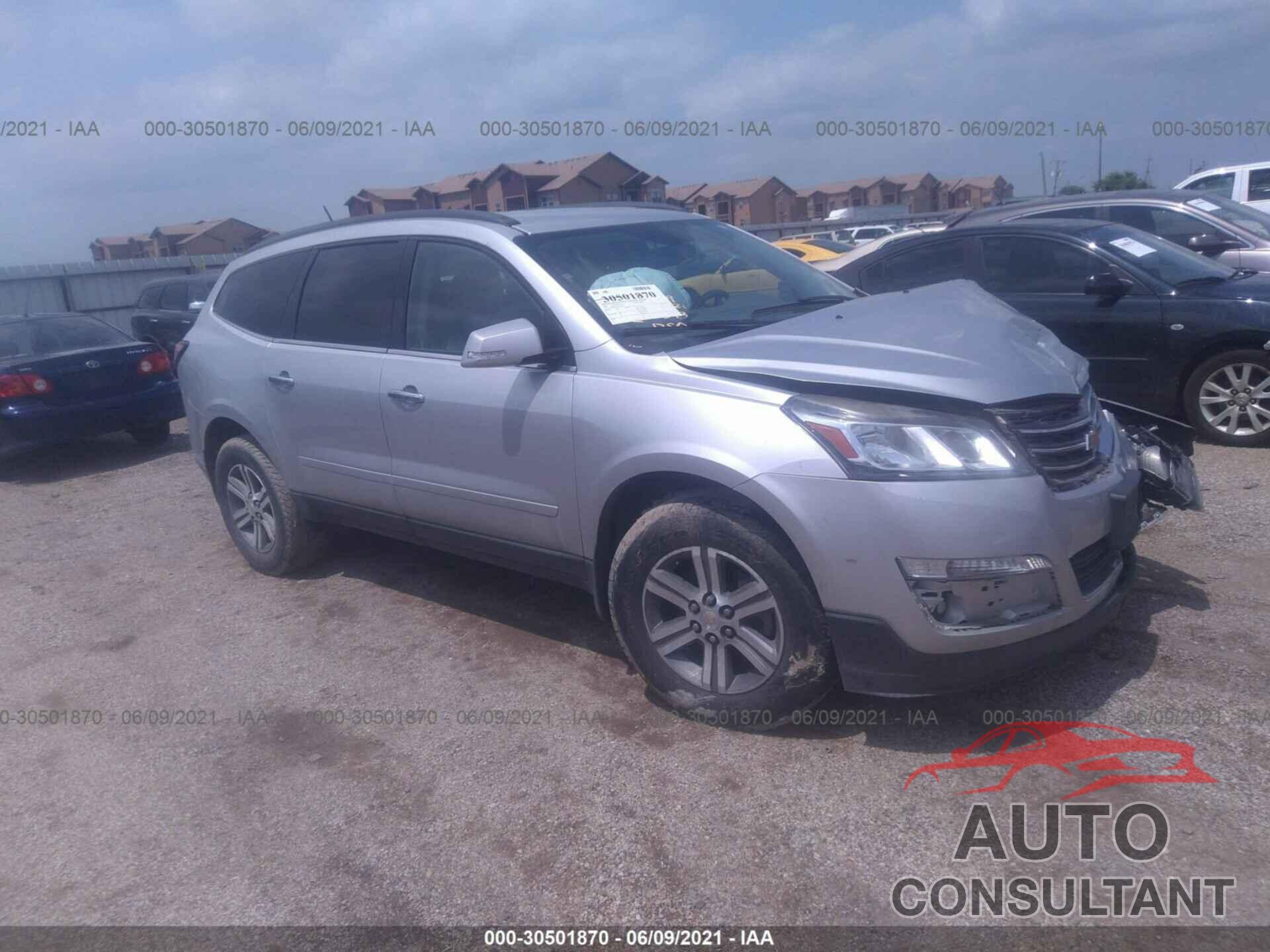 CHEVROLET TRAVERSE 2016 - 1GNKRHKD8GJ102042