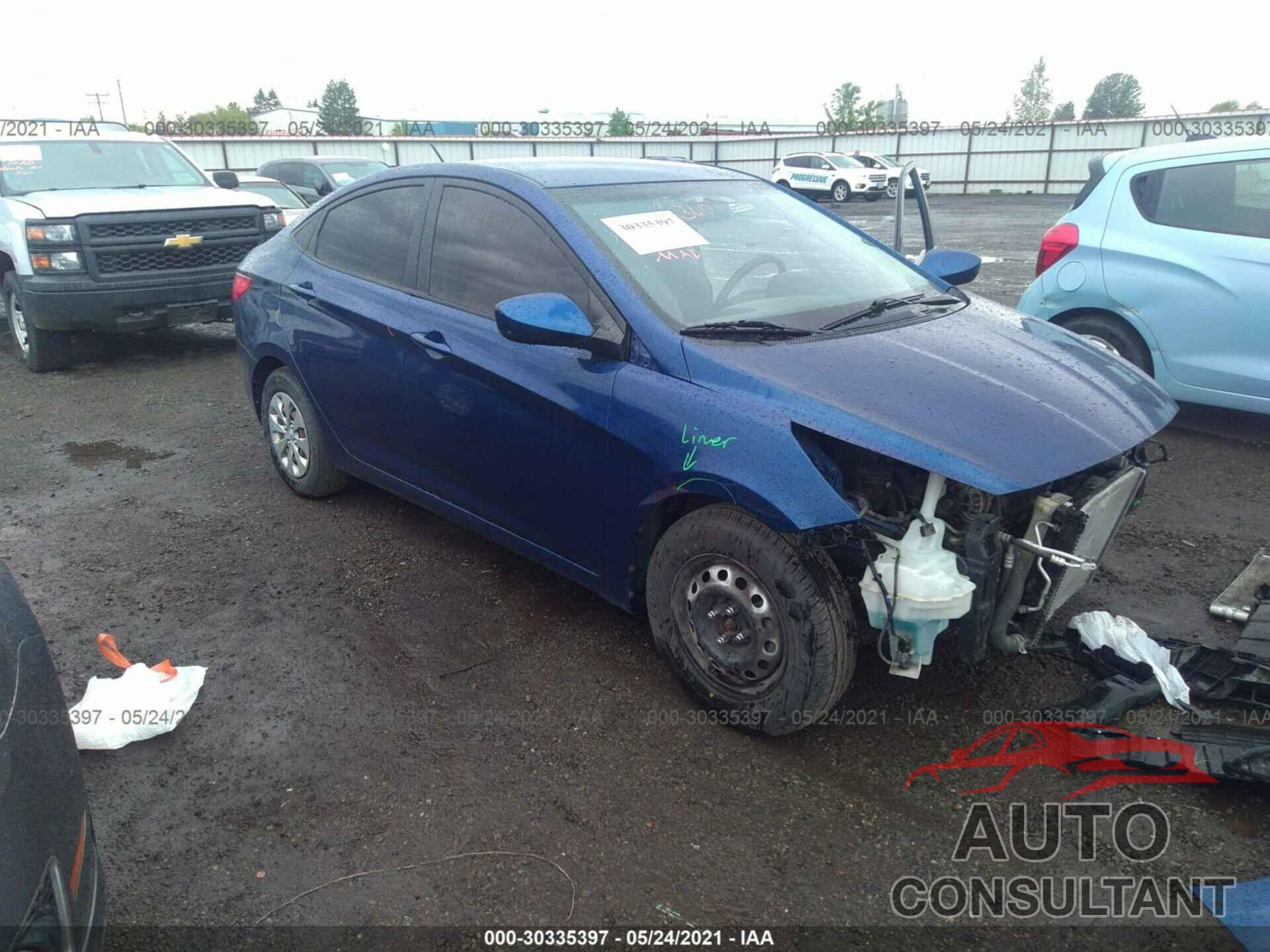 HYUNDAI ACCENT 2016 - KMHCT4AE9GU968991