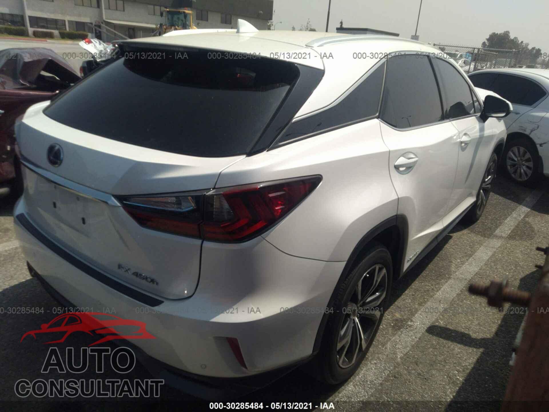 LEXUS RX 2019 - 2T2BGMCA3KC032512