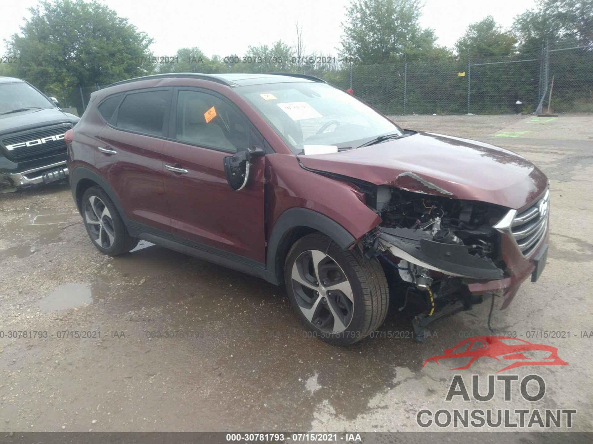 HYUNDAI TUCSON 2016 - KM8J3CA29GU141743