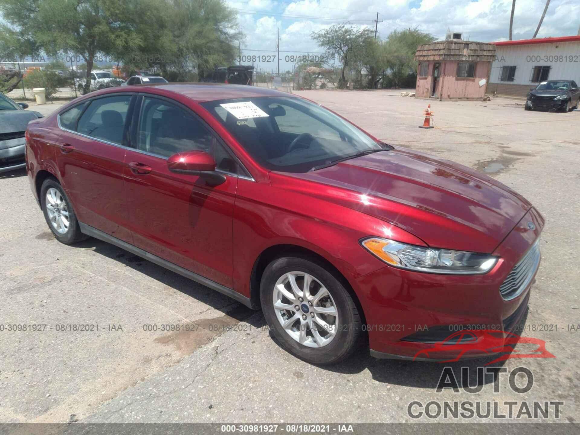 FORD FUSION 2016 - 3FA6P0G75GR385743