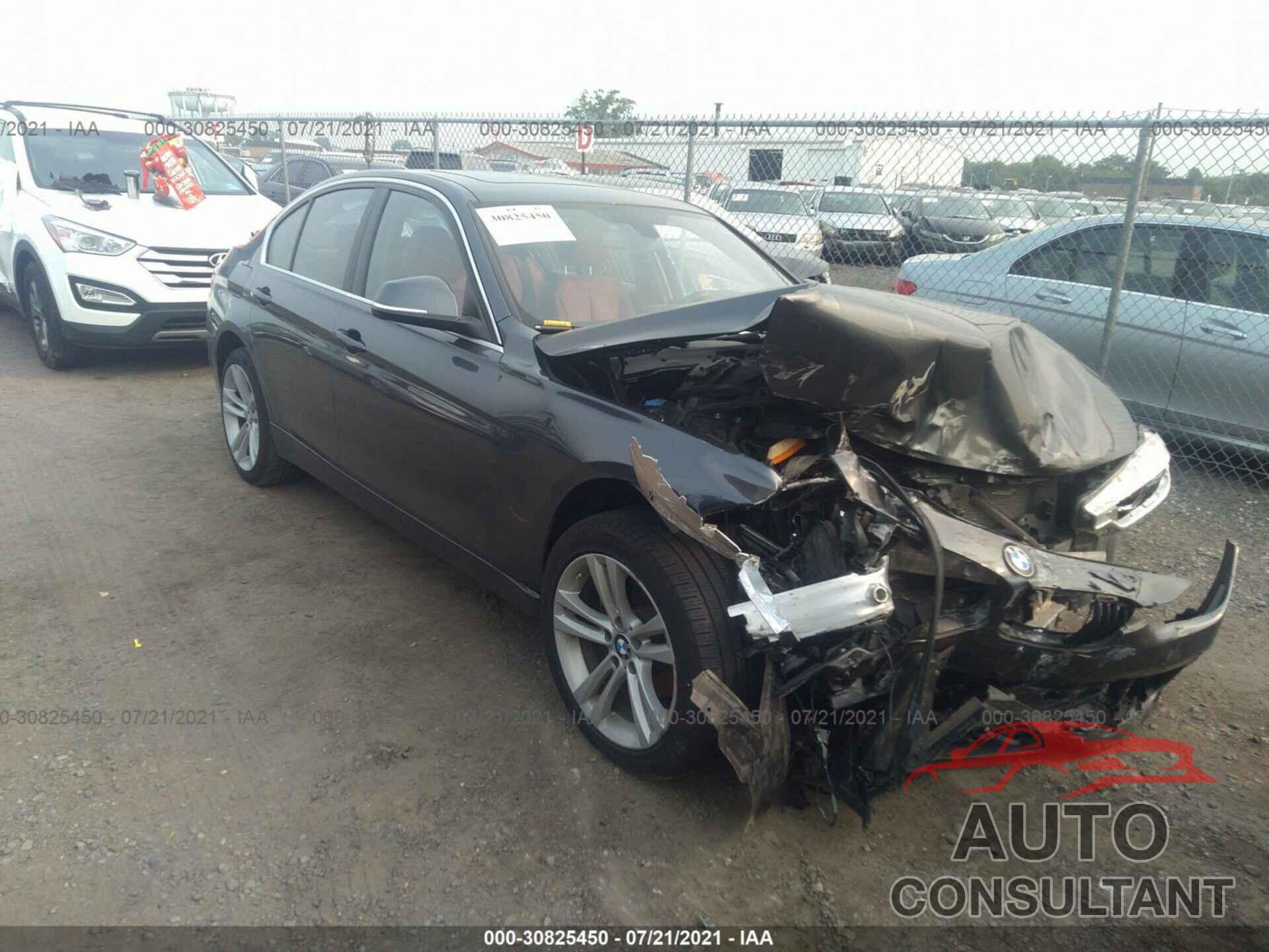 BMW 3 SERIES 2017 - WBA8D9C35HA004341