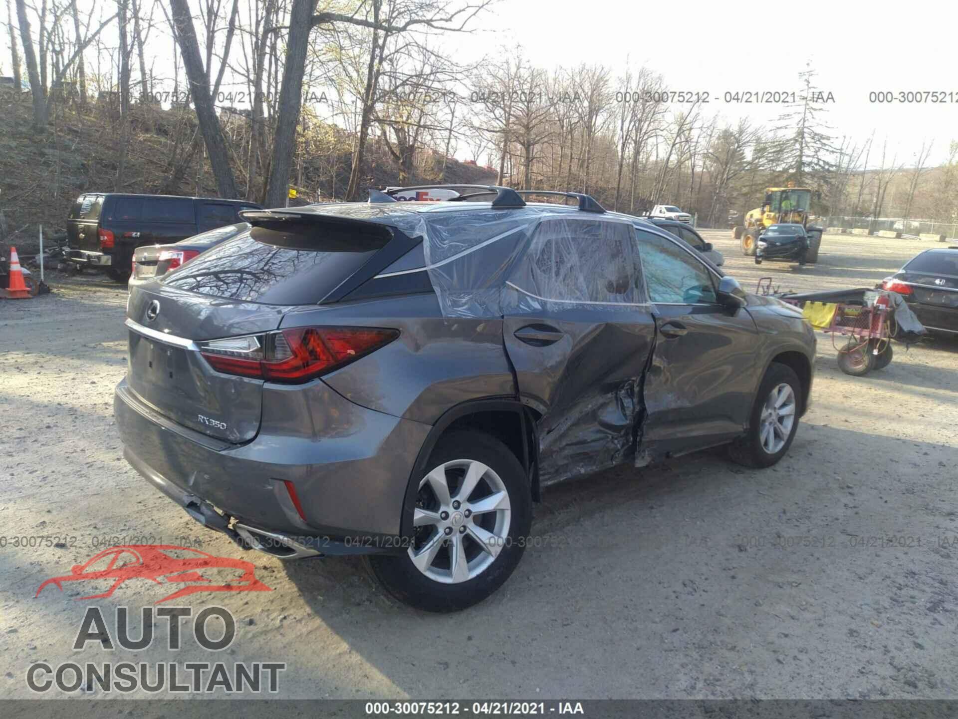 LEXUS RX 2017 - 2T2BZMCA0HC131288