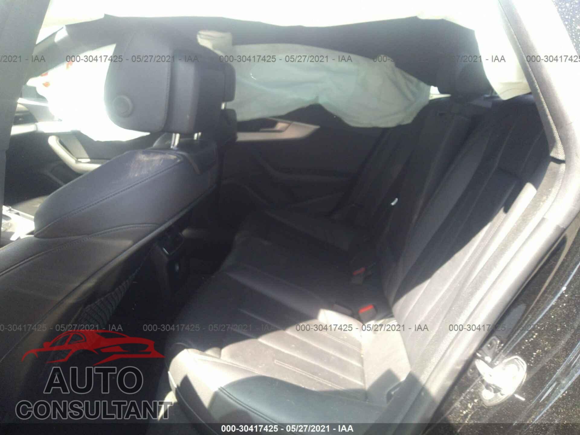 AUDI A5 SPORTBACK 2018 - WAUDNCF52JA009265