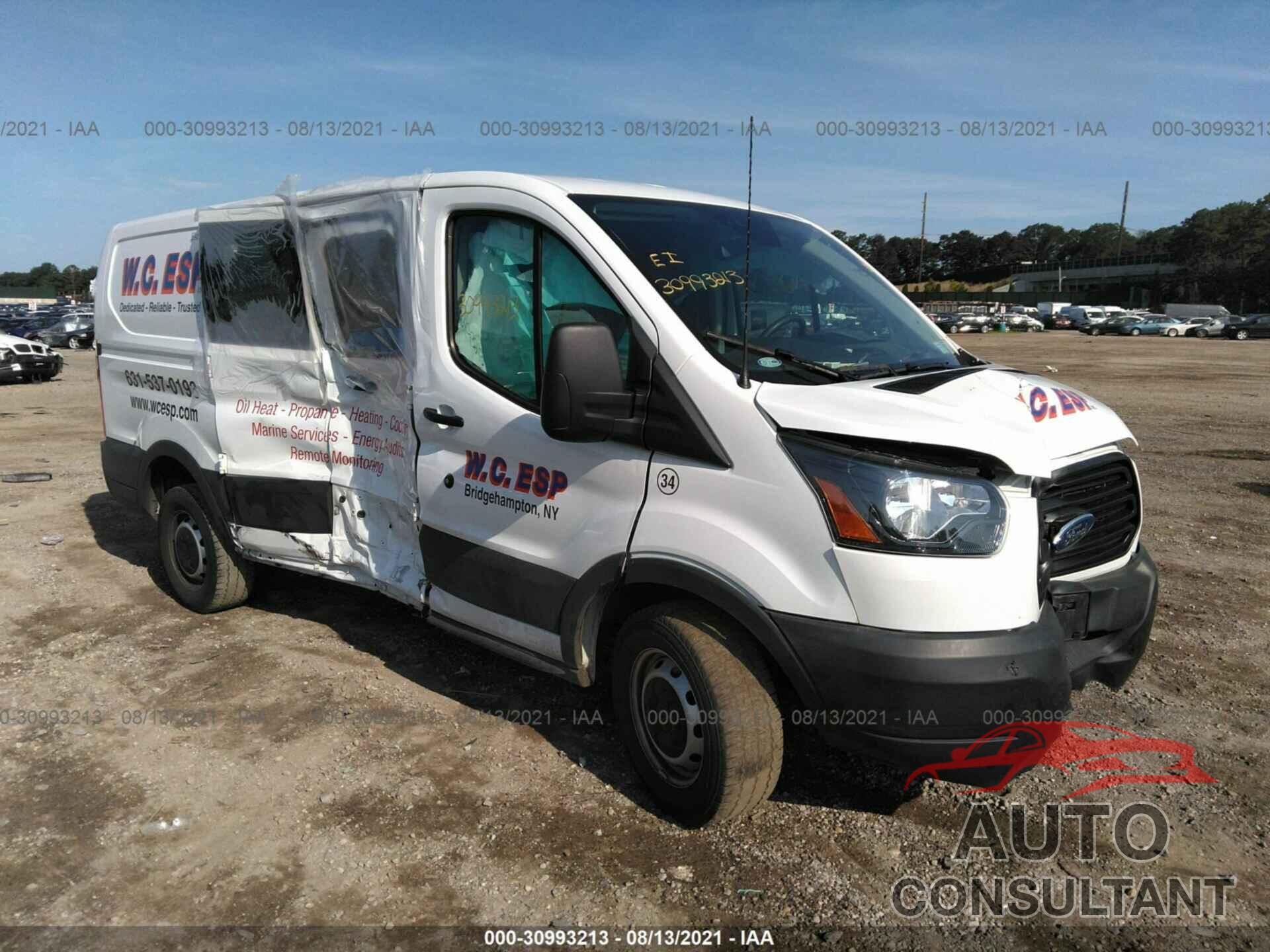 FORD TRANSIT VAN 2019 - 1FTYR1ZM6KKB14550