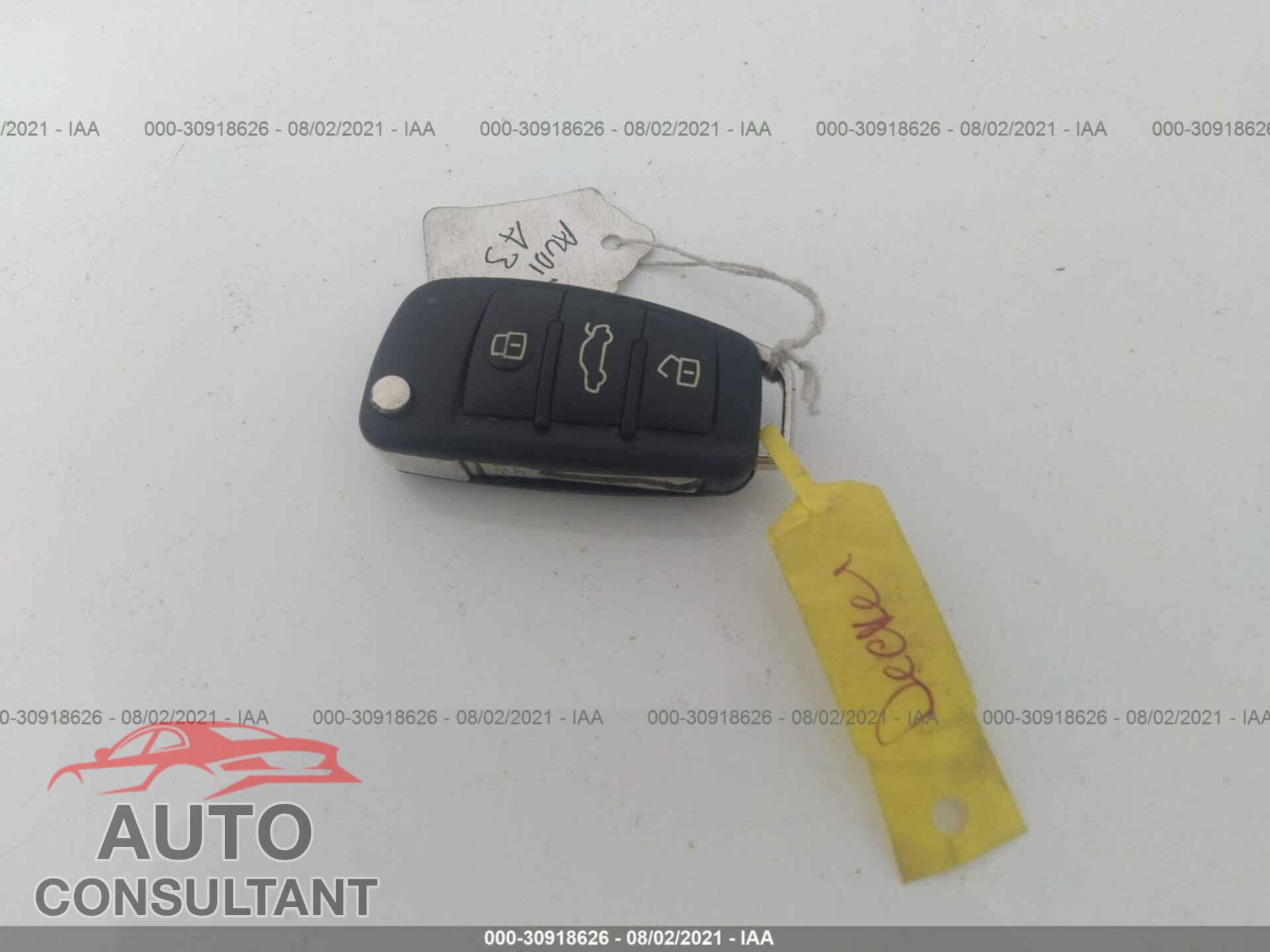 AUDI A3 2016 - WAUB8GFF9G1078638