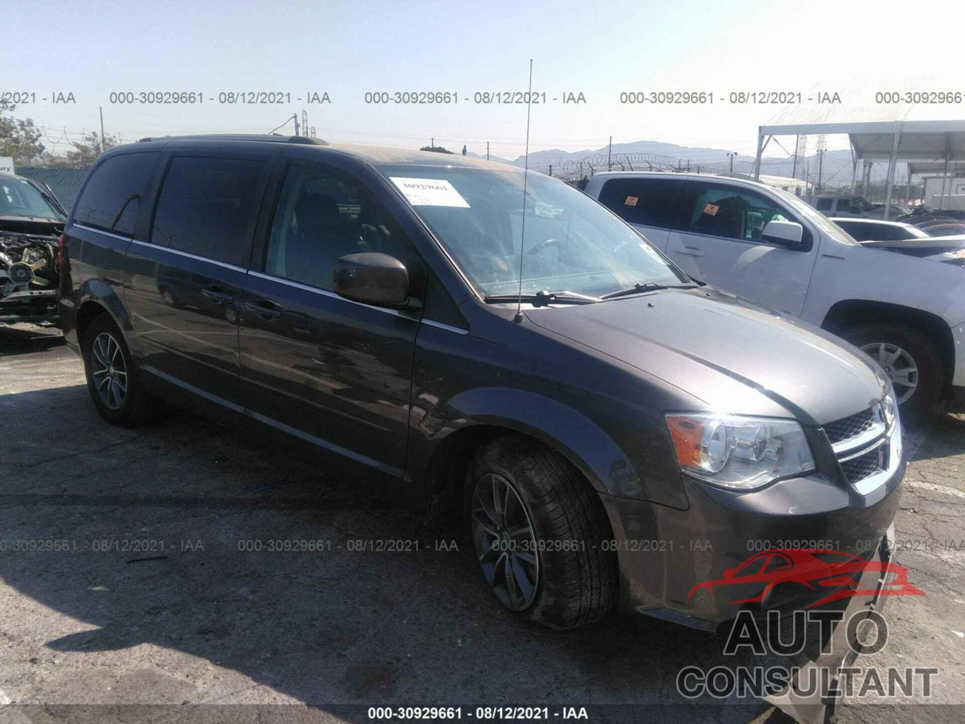 DODGE GRAND CARAVAN 2017 - 2C4RDGCG1HR714749