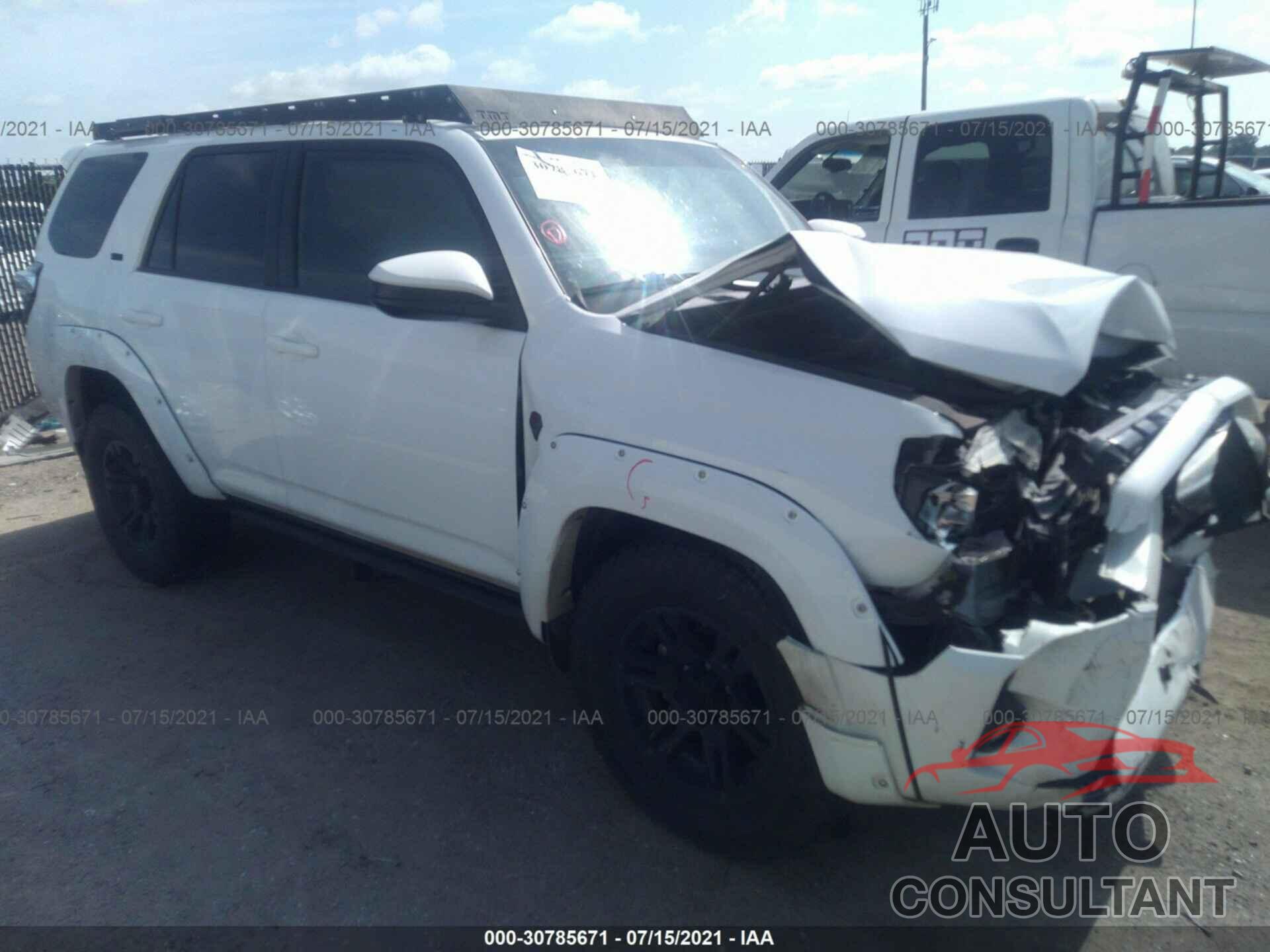 TOYOTA 4RUNNER 2016 - JTEBU5JR8G5365879